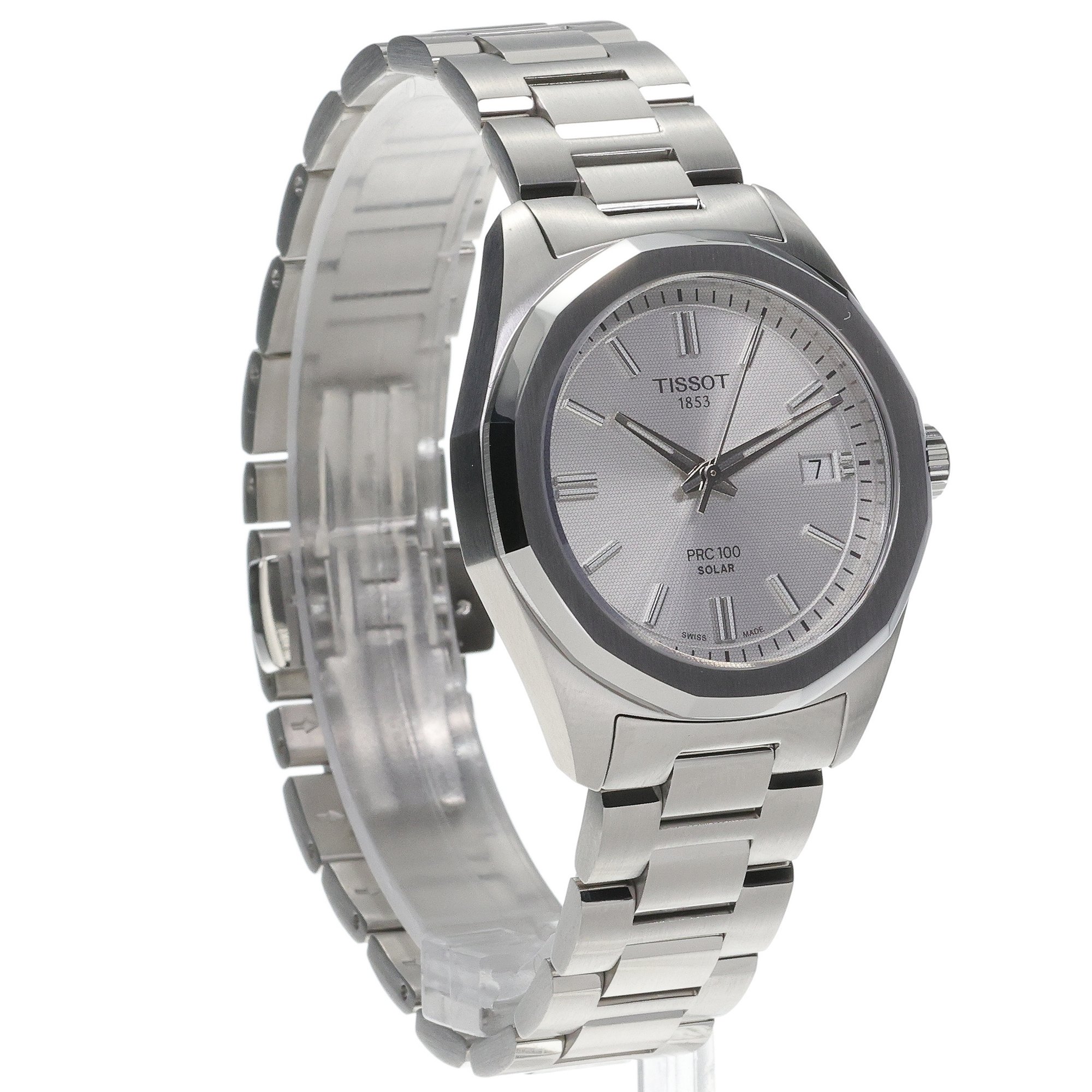 Tissot T1518221103100 PRC 100 PRC 100 Solar zegarek męski klasyczny szafirowe