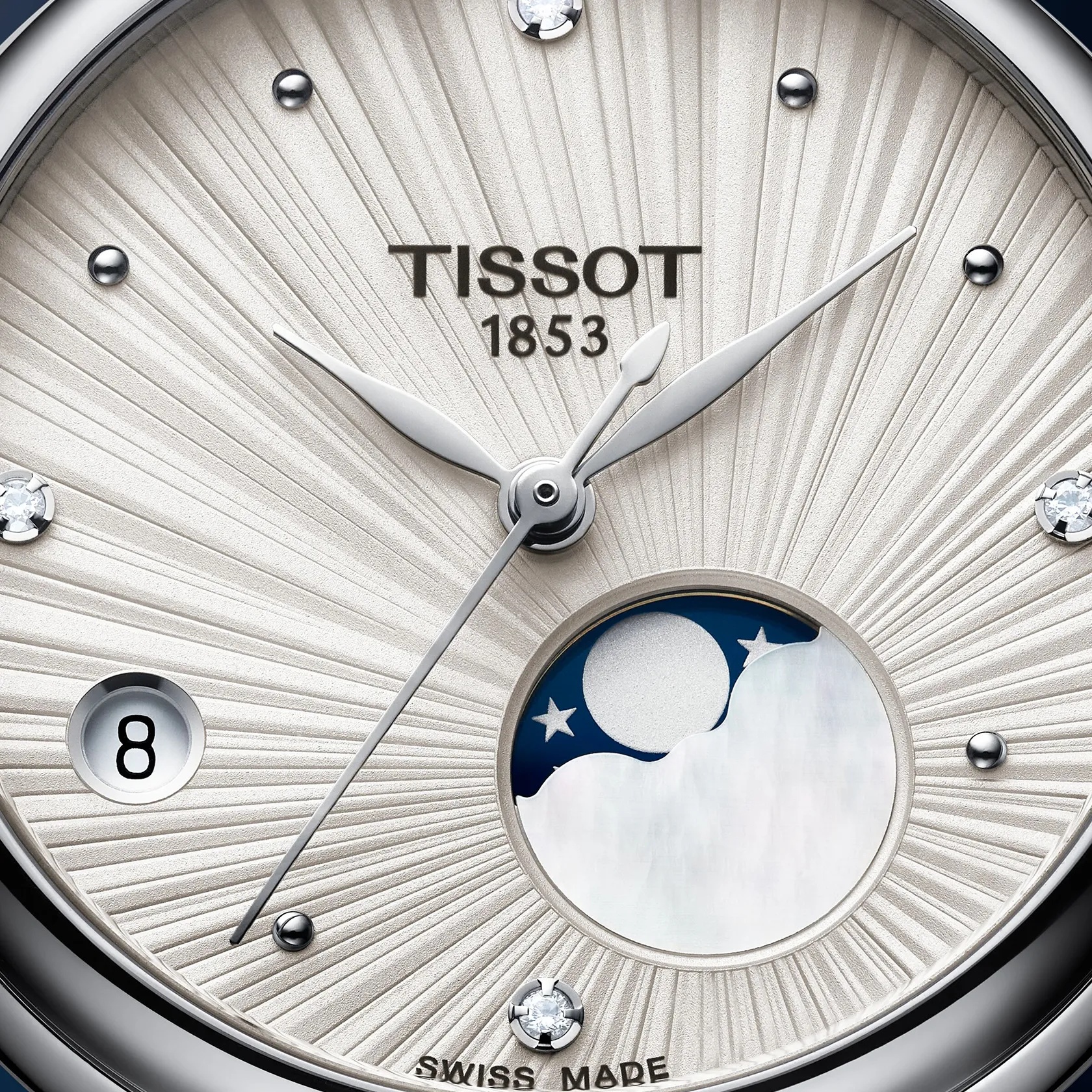 Tissot Desir  Moonphase z fazami księżyca