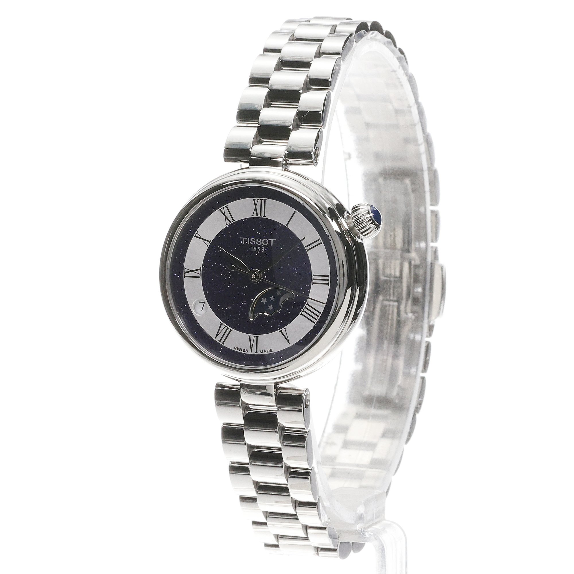Tissot T1522231149300 zegarek damski elegancki Desir bransoleta