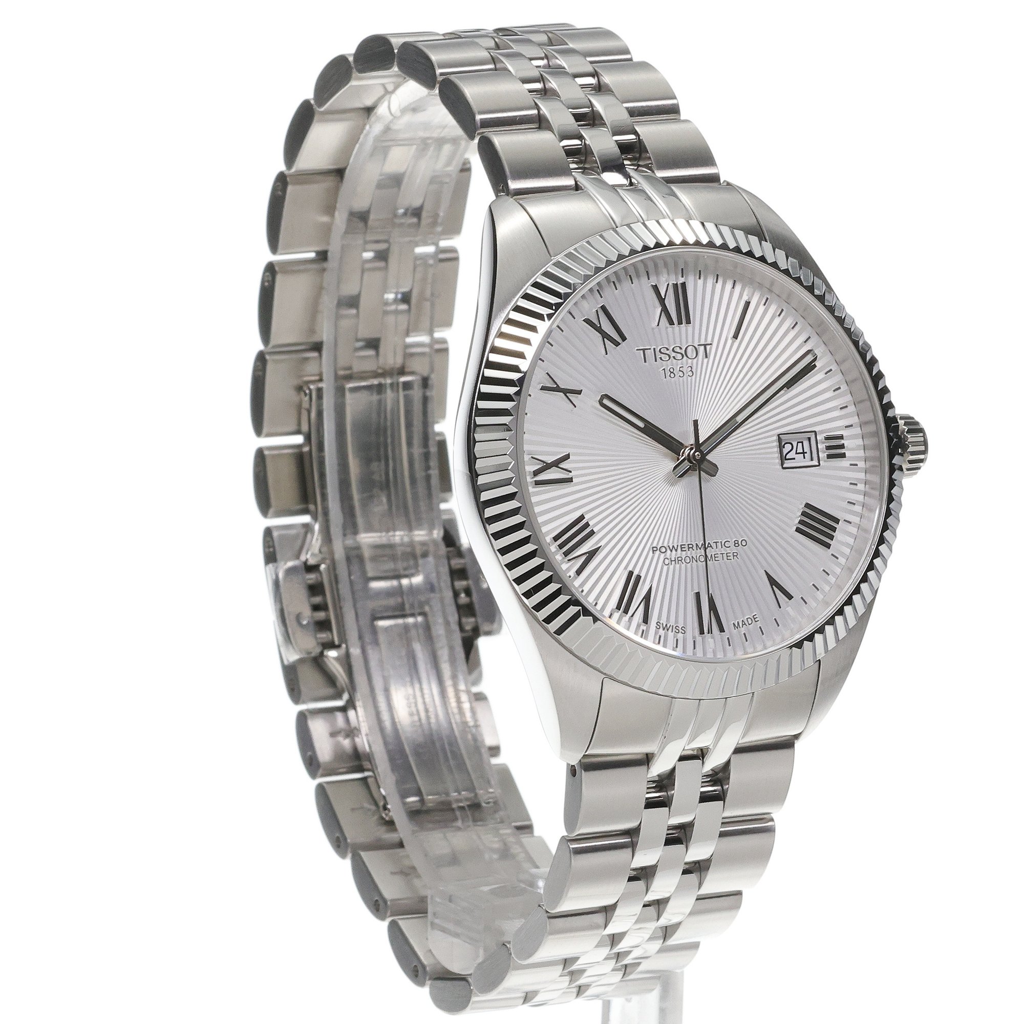 Tissot T1564081103300 zegarek srebrny klasyczny Ballade bransoleta - miniatura 3