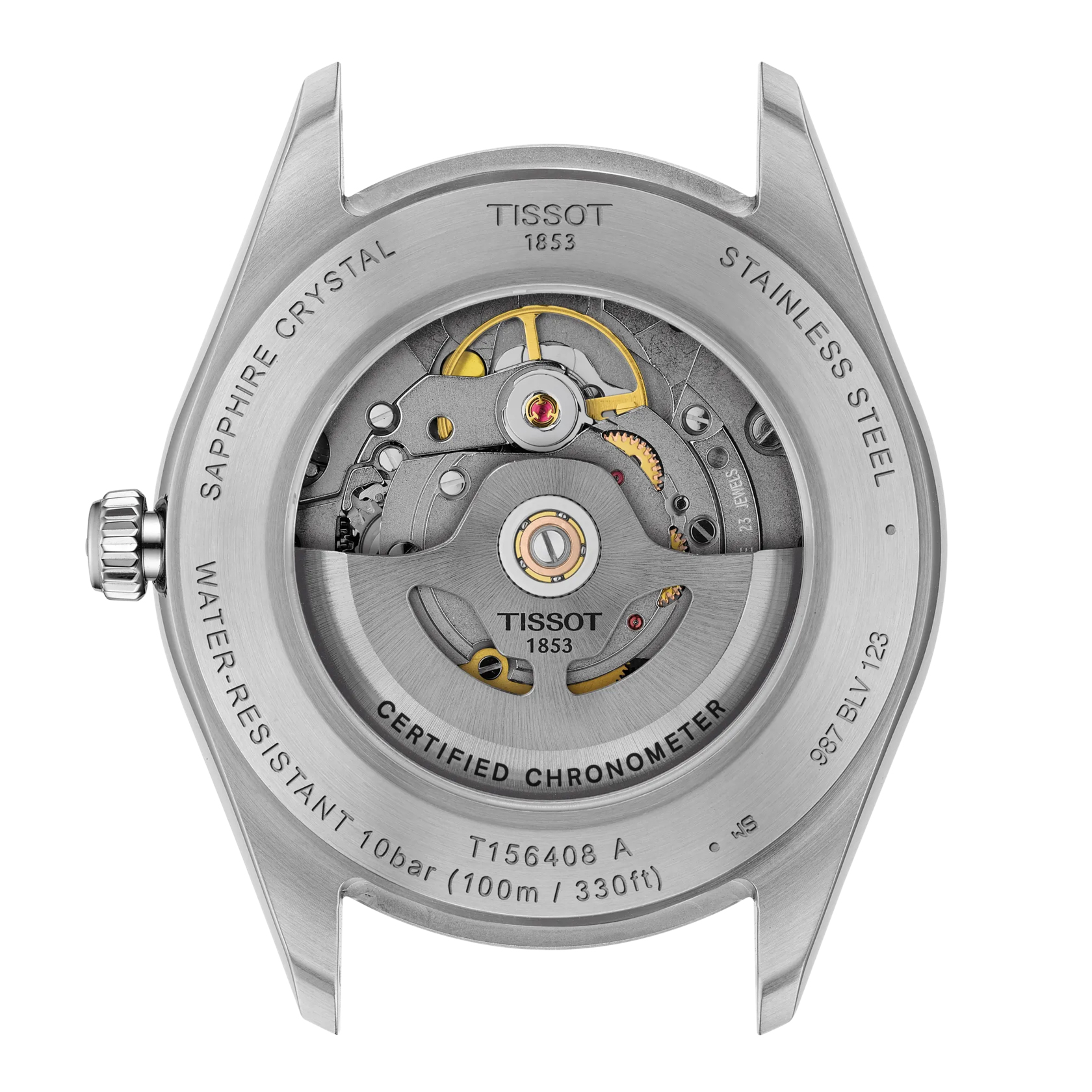 Tissot T1564081104300 zegarek srebrny klasyczny Ballade bransoleta - miniatura 7