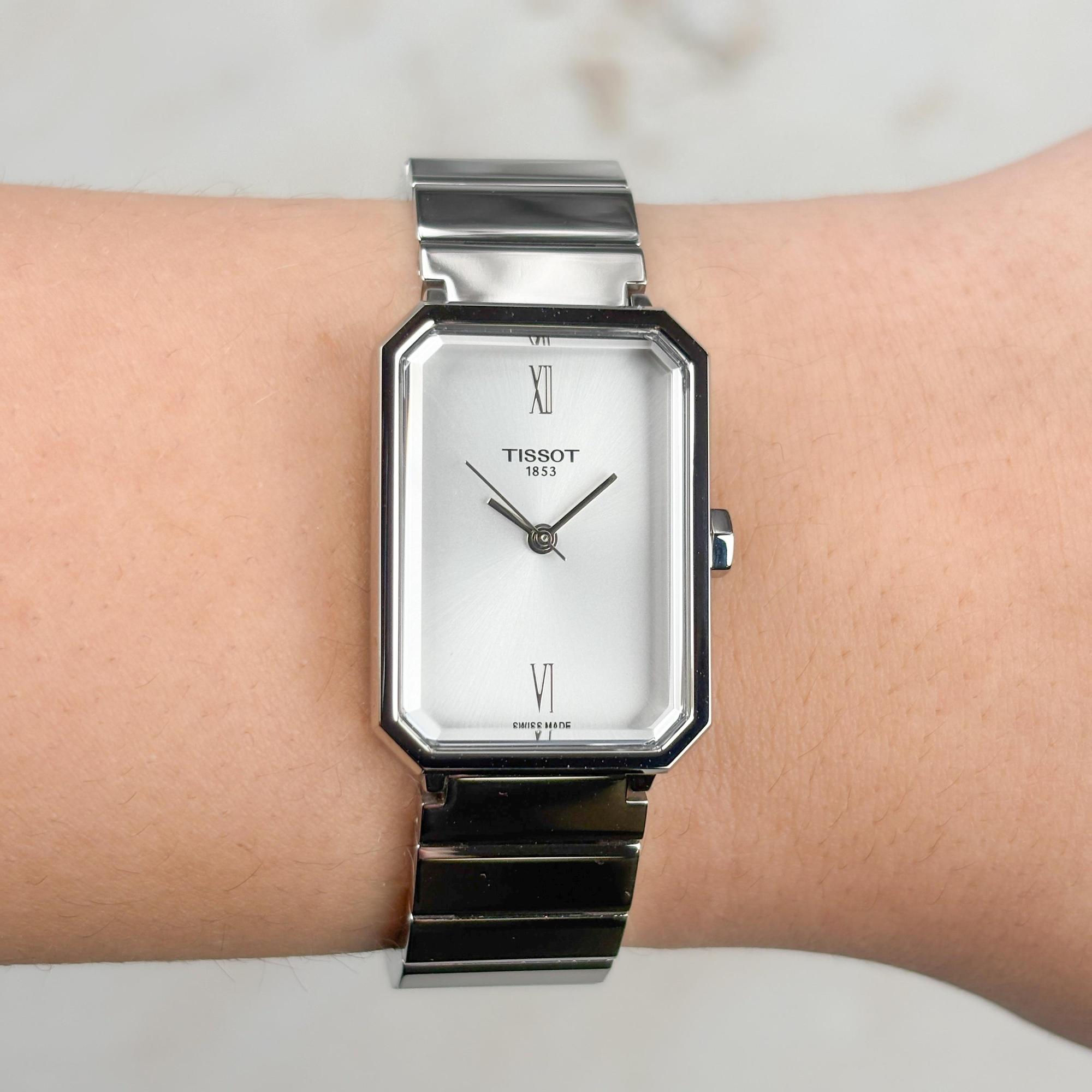Tissot T1601101103300 zegarek damski klasyczny SRV bransoleta