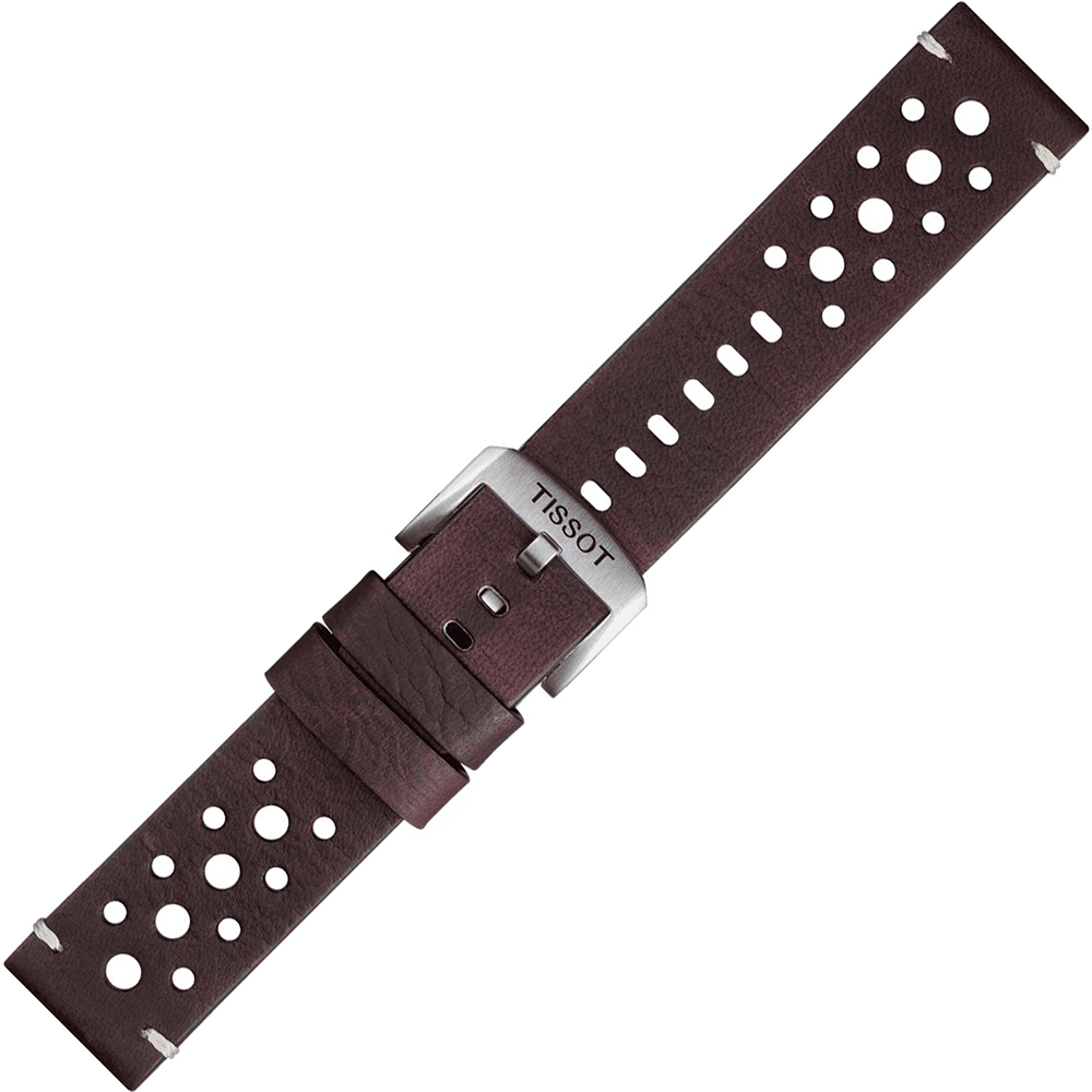 Skórzany brązowy pasek Tissot 22 mm Tissot T852.046.777 