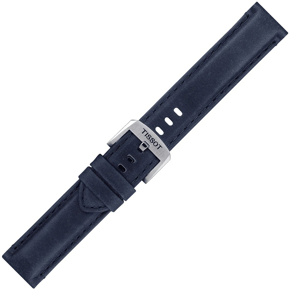 Skórzany niebieski pasek Tissot 20 mm Tissot T852.046.831 