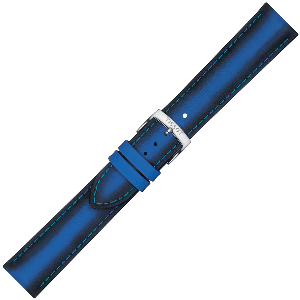 Skórzany niebieski pasek Tissot 20 mm Tissot T852.046.840 