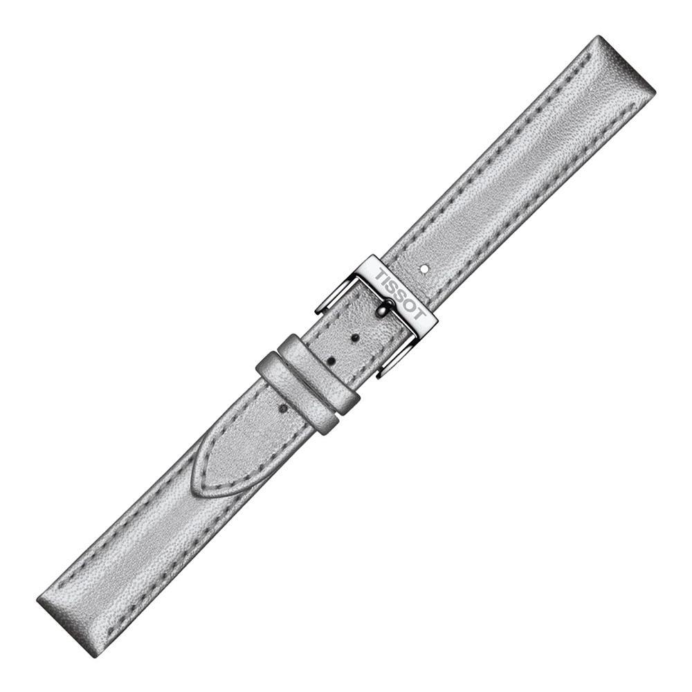 Skórzany Srebrny (16 mm) Tissot T852.047.129 