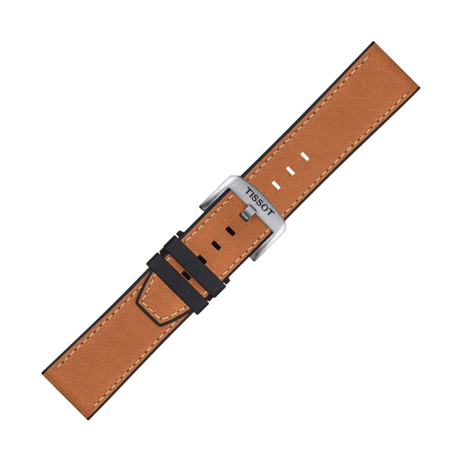 Skórzany brązowy pasek Tissot  23 mm Tissot T852.047.777 