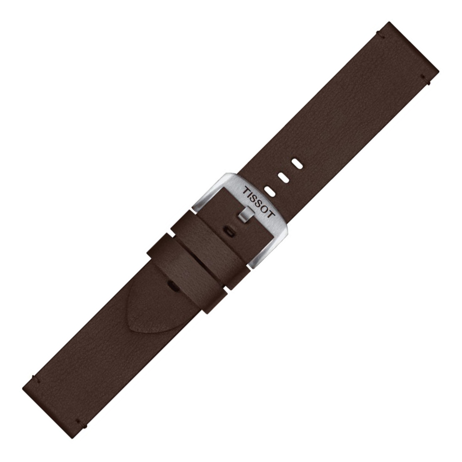 Brązowy Syntetyczny (22 mm) Tissot T852.048.221 