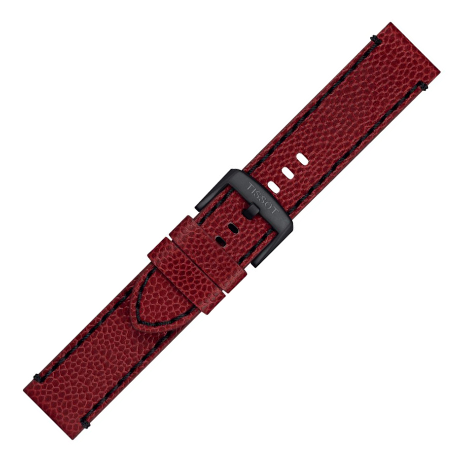 Burbundowy Skórzany (22 mm) Tissot T852.049.048 