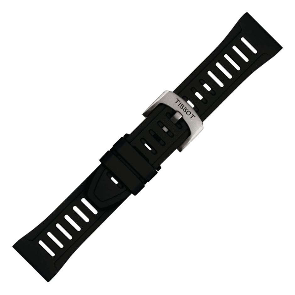 Czarny Silikonowy (21 mm) Tissot T852.049.249 