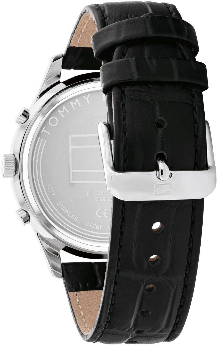 Tommy Hilfiger 1710502 zegarek srebrny fashion-modowy Męskie pasek - miniatura 3