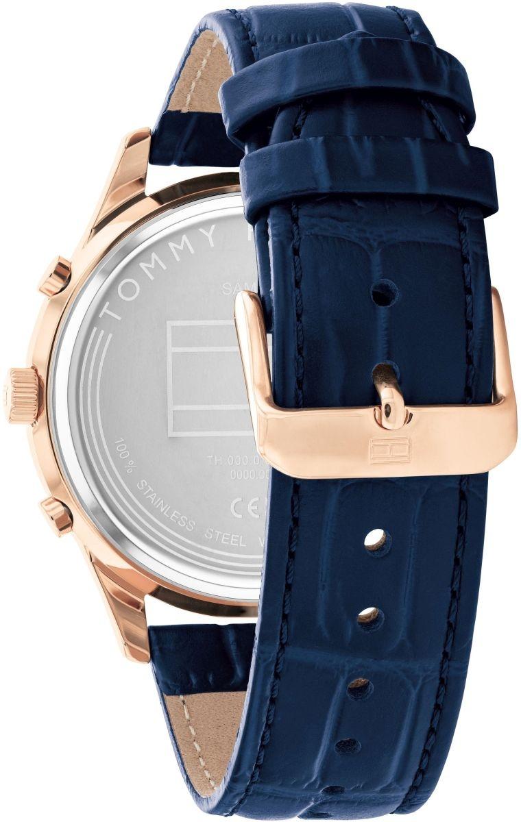 Tommy Hilfiger 1710503 zegarek różowe złoto fashion-modowy Męskie pasek - miniatura 3