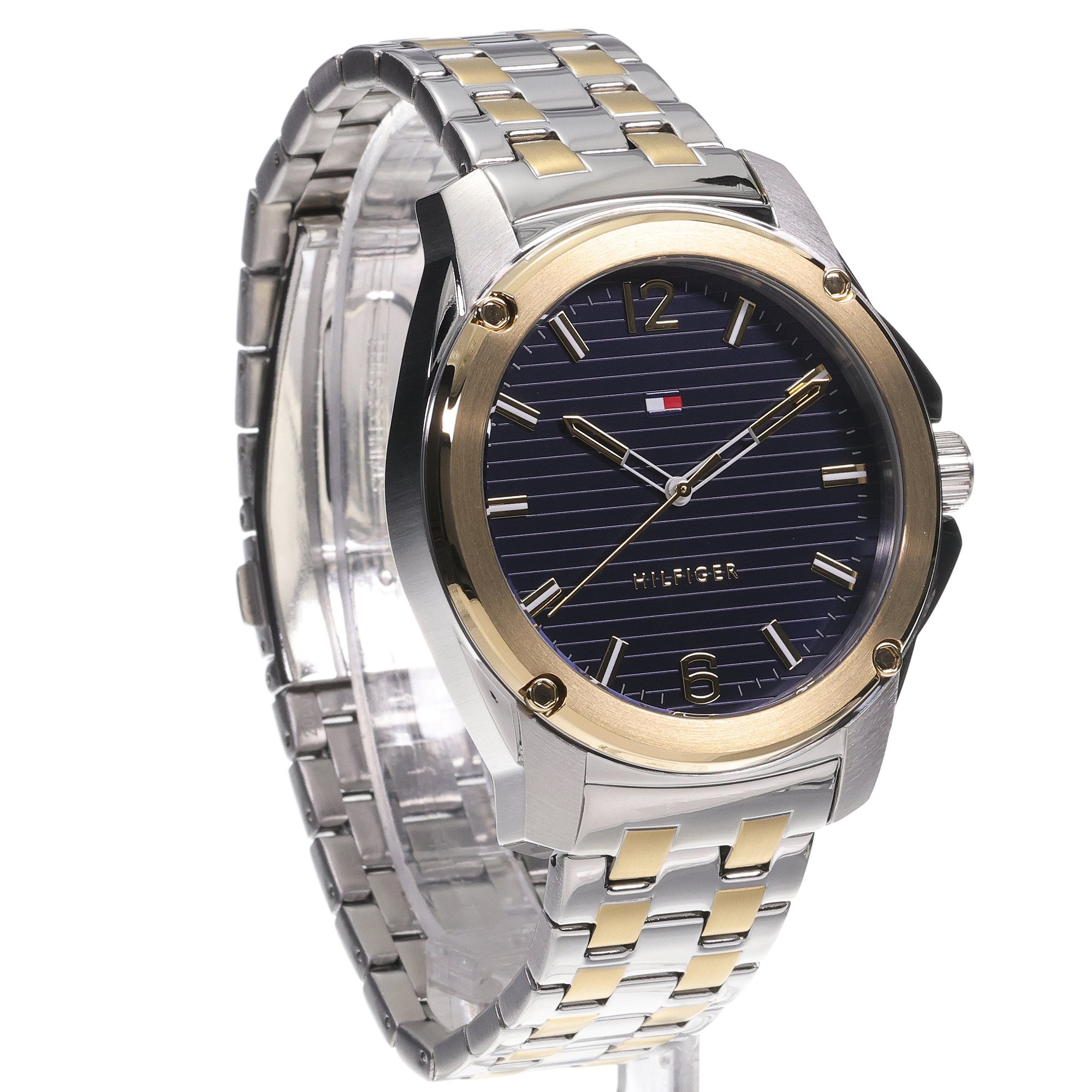 Tommy Hilfiger 1710507 zegarek srebrny klasyczny Męskie bransoleta - miniatura 3