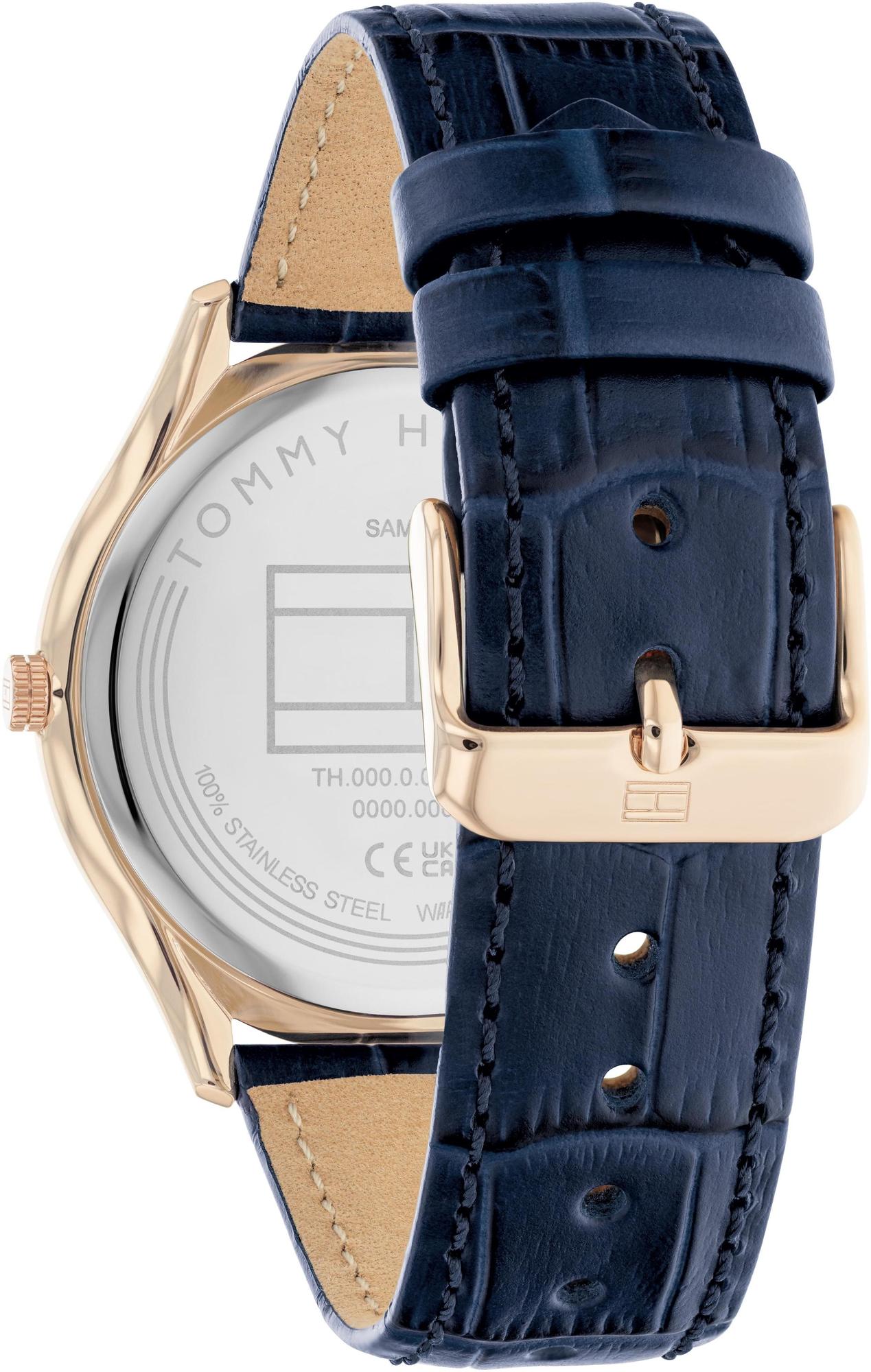 Tommy Hilfiger 1710517 zegarek różowe złoto klasyczny Męskie pasek - miniatura 6