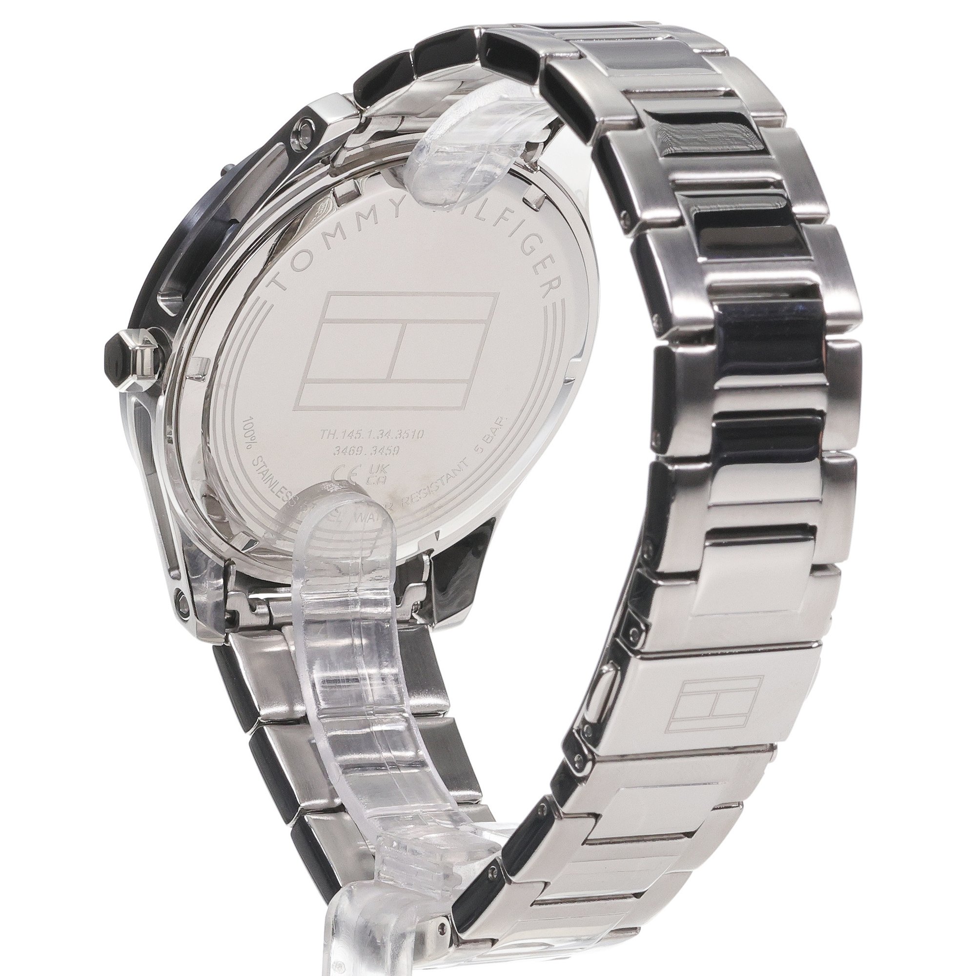 Tommy Hilfiger 1710532 zegarek srebrny klasyczny Męskie bransoleta - miniatura 4