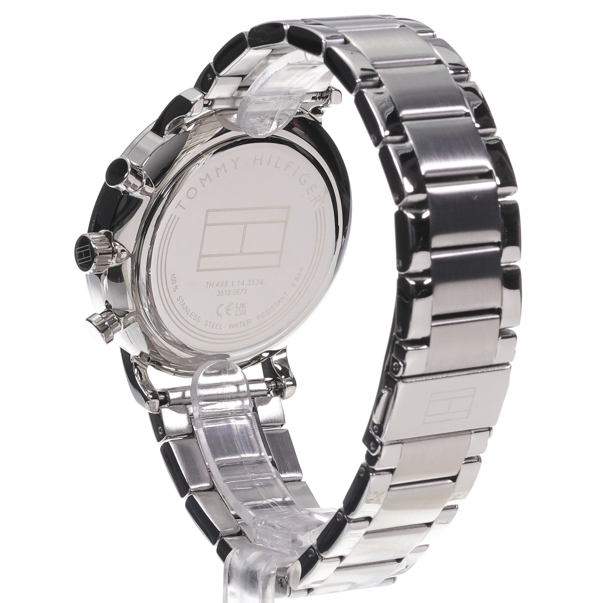 Tommy Hilfiger 1710569 zegarek srebrny fashion-modowy Męskie bransoleta - miniatura 4