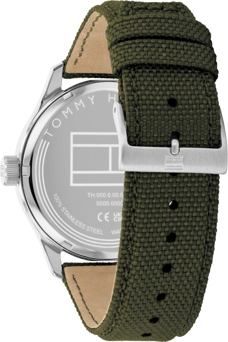 Tommy Hilfiger 1710593 Forrest Męskie klasyczny zegarek srebrny - miniatura 7