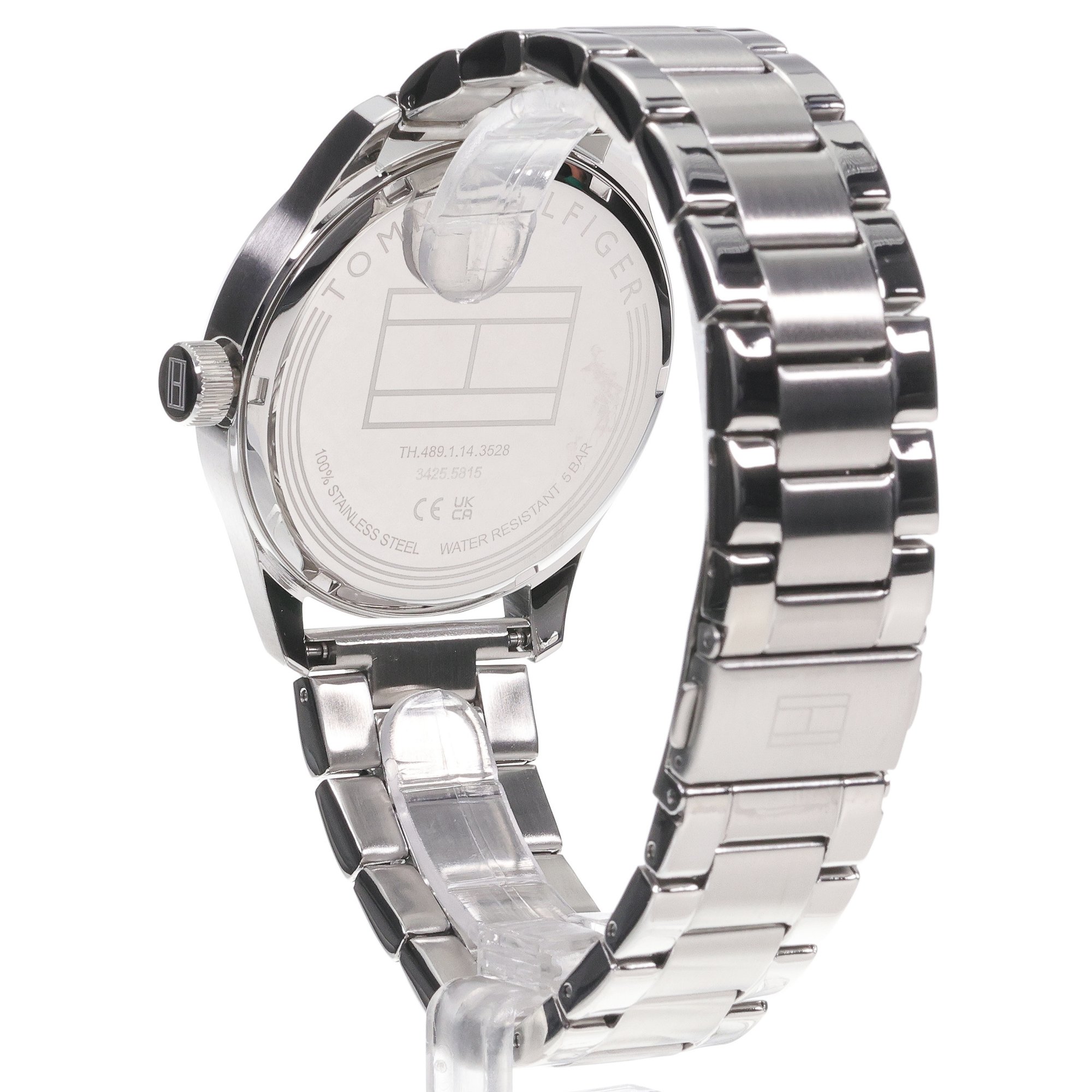 Tommy Hilfiger 1710594 zegarek srebrny klasyczny Męskie bransoleta - miniatura 4