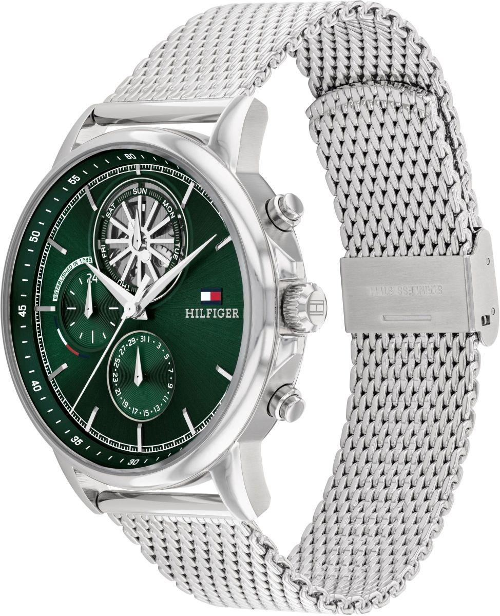 Tommy Hilfiger 1710608 zegarek srebrny klasyczny Męskie bransoleta - miniatura 5