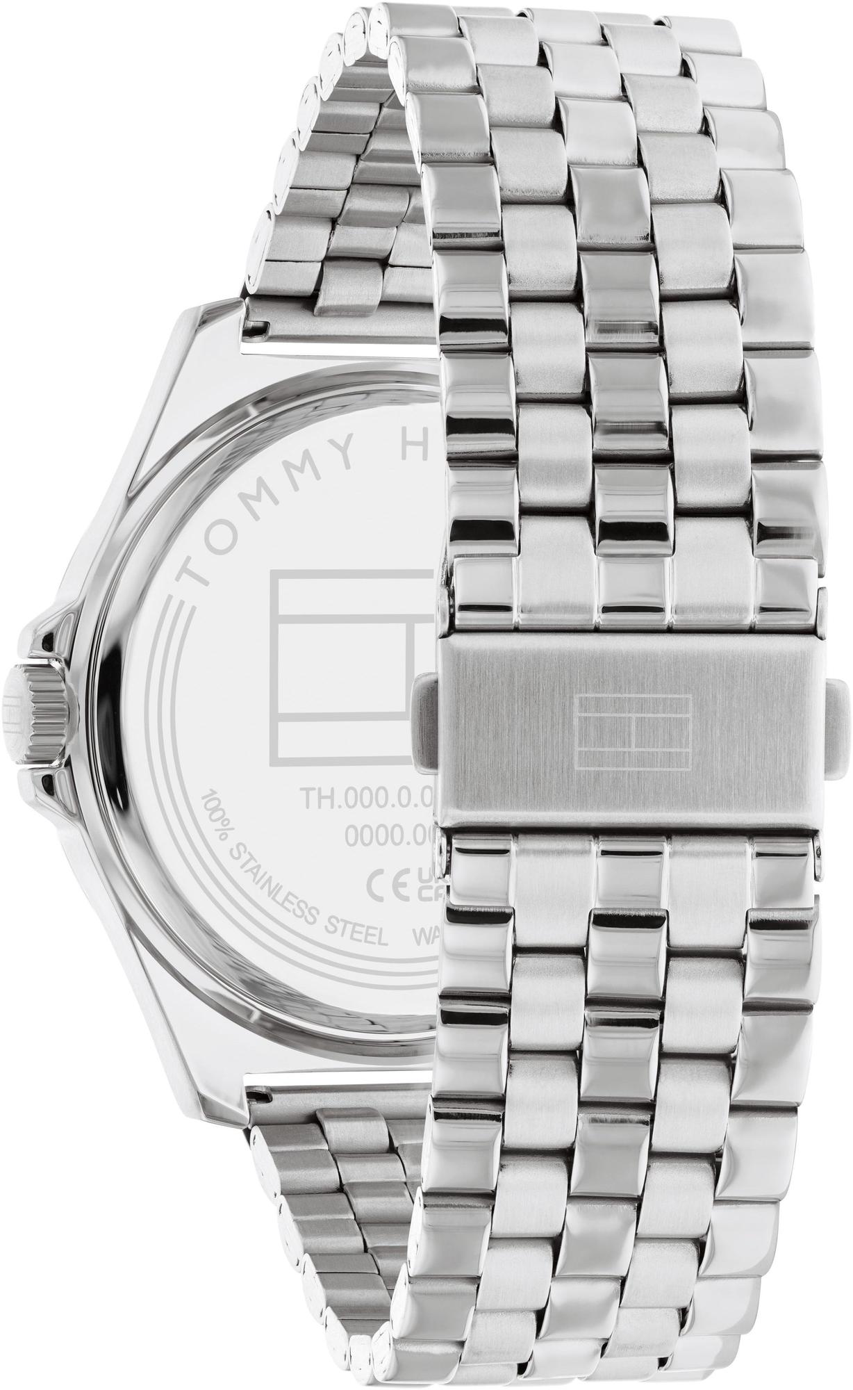Tommy Hilfiger 1710630 zegarek srebrny klasyczny Męskie bransoleta - miniatura 6