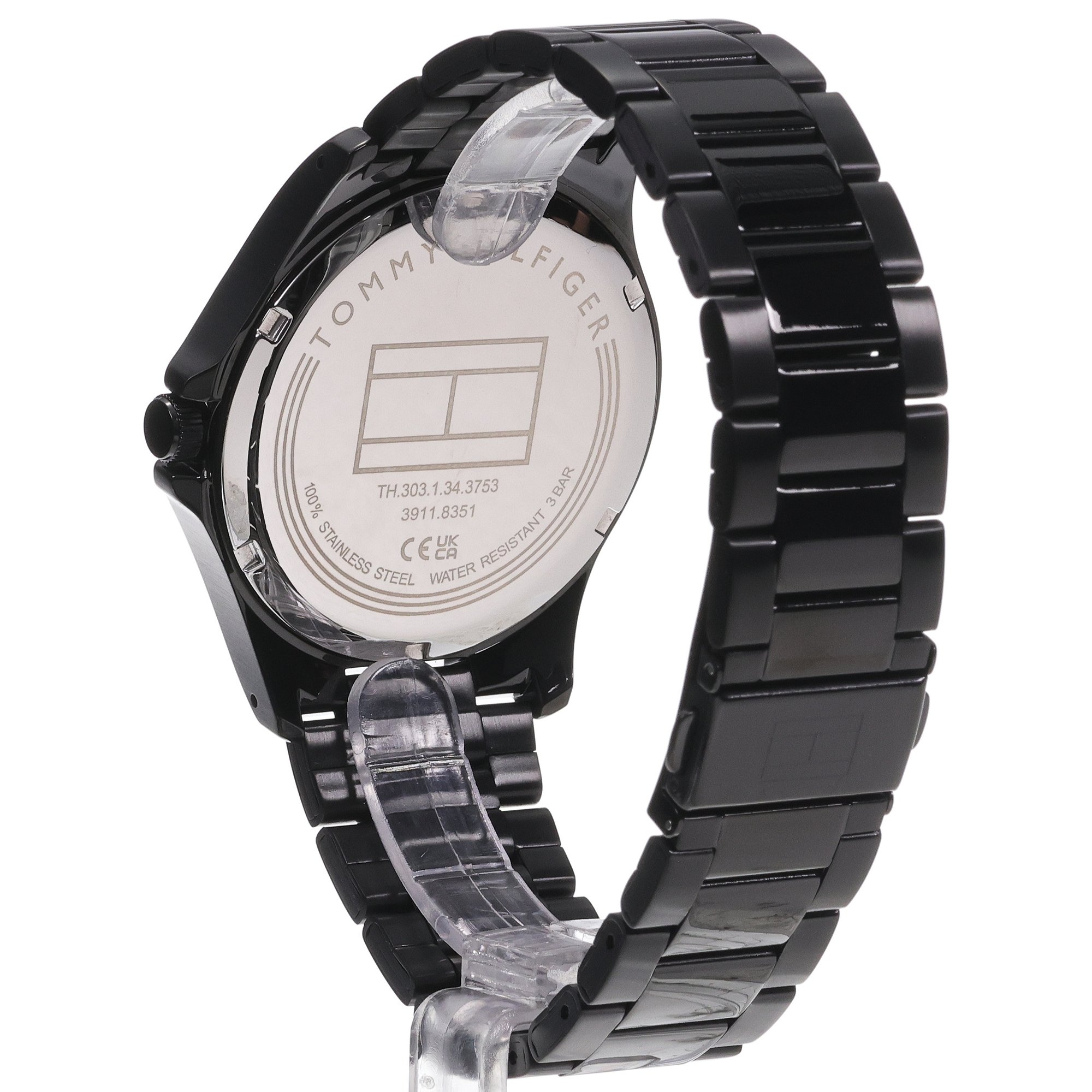 Tommy Hilfiger 1710680 zegarek czarny sportowy Męskie bransoleta - miniatura 4