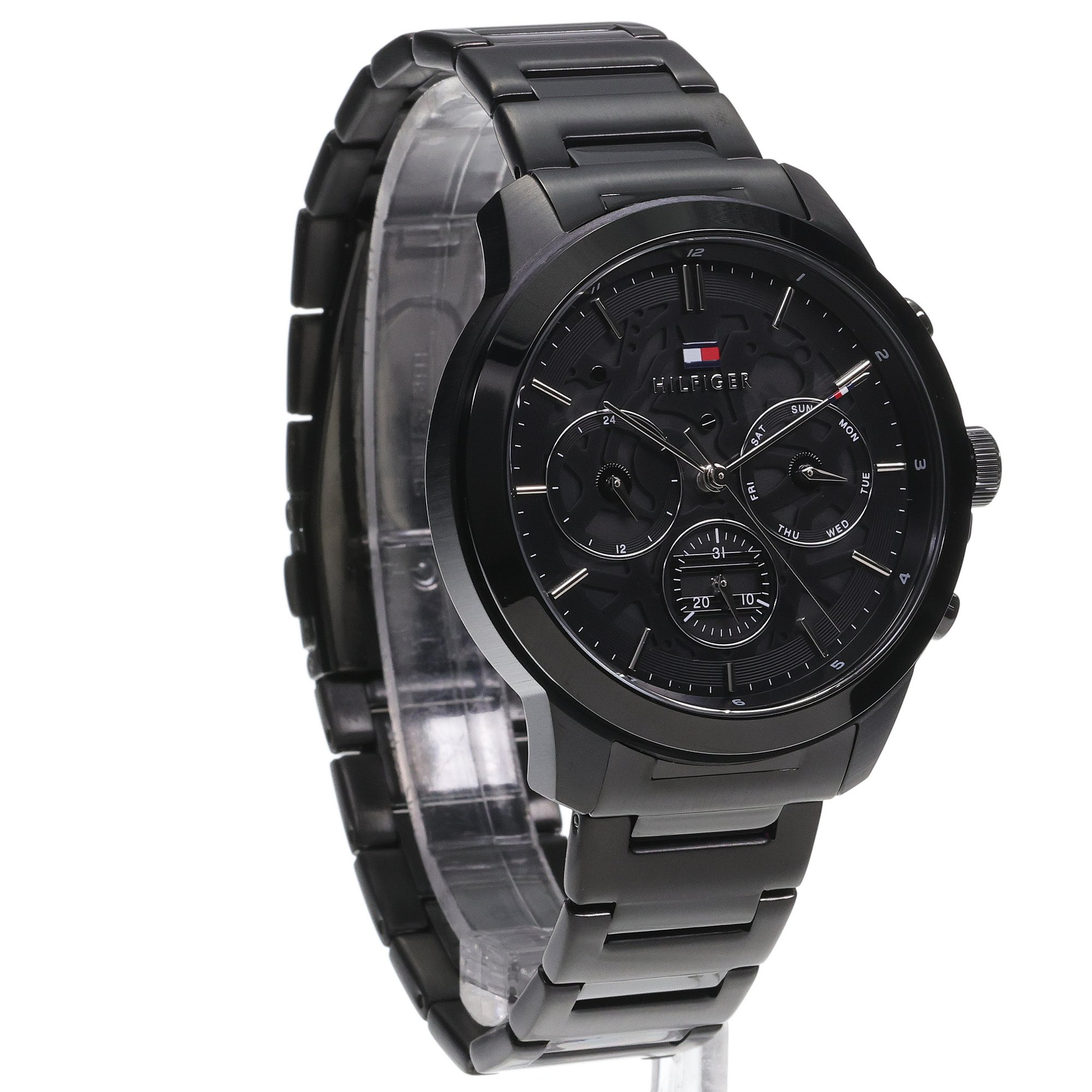 Tommy Hilfiger 1710685 zegarek czarny sportowy Męskie bransoleta - miniatura 3