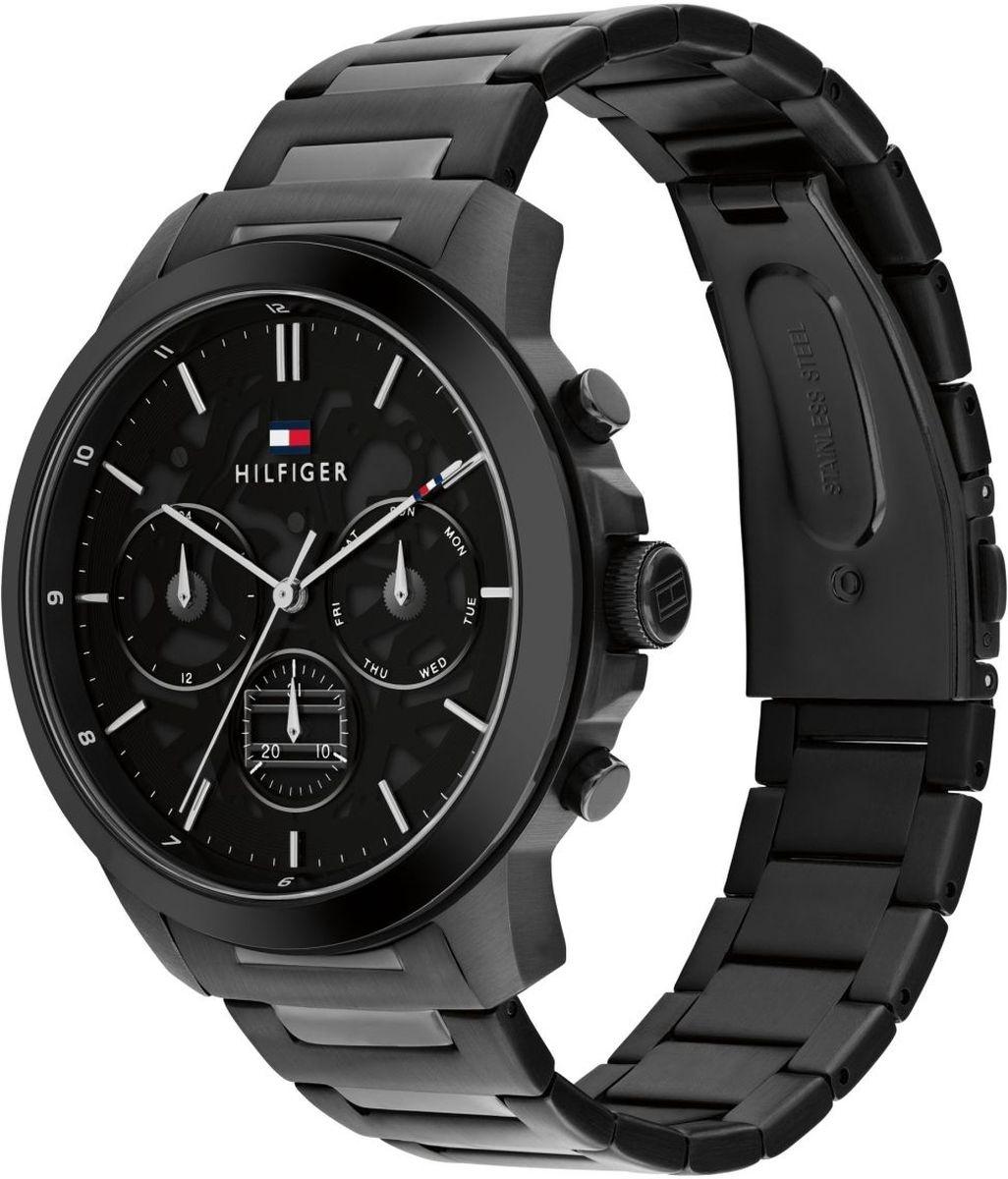 Tommy Hilfiger 1710685 zegarek czarny sportowy Męskie bransoleta - miniatura 5