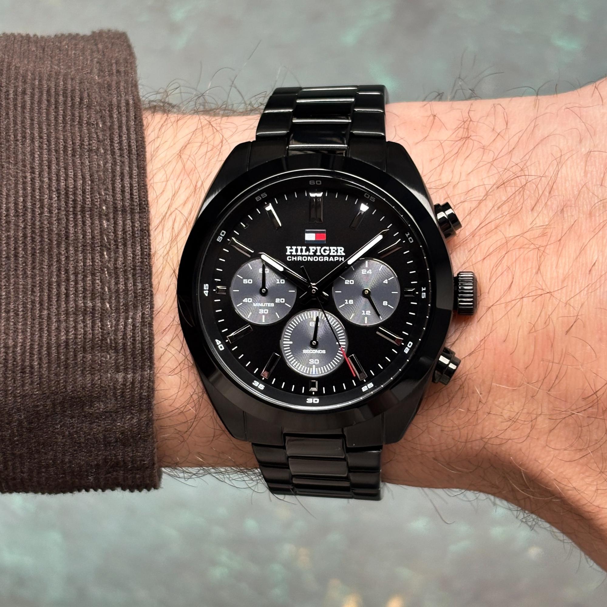 Tommy Hilfiger 1710724 Męskie zegarek męski klasyczny mineralne - miniatura 8
