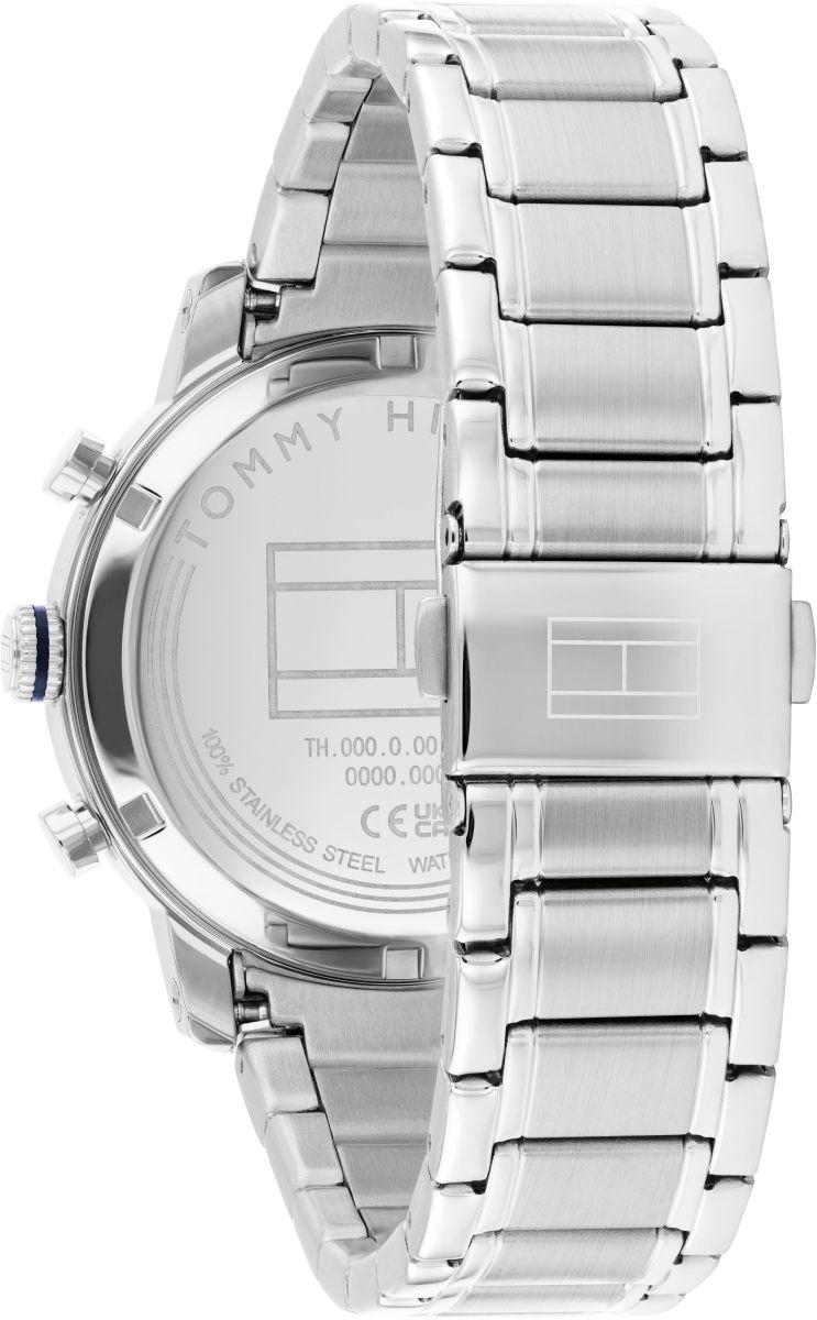 Tommy Hilfiger 1710728 zegarek srebrny klasyczny Męskie bransoleta - miniatura 3