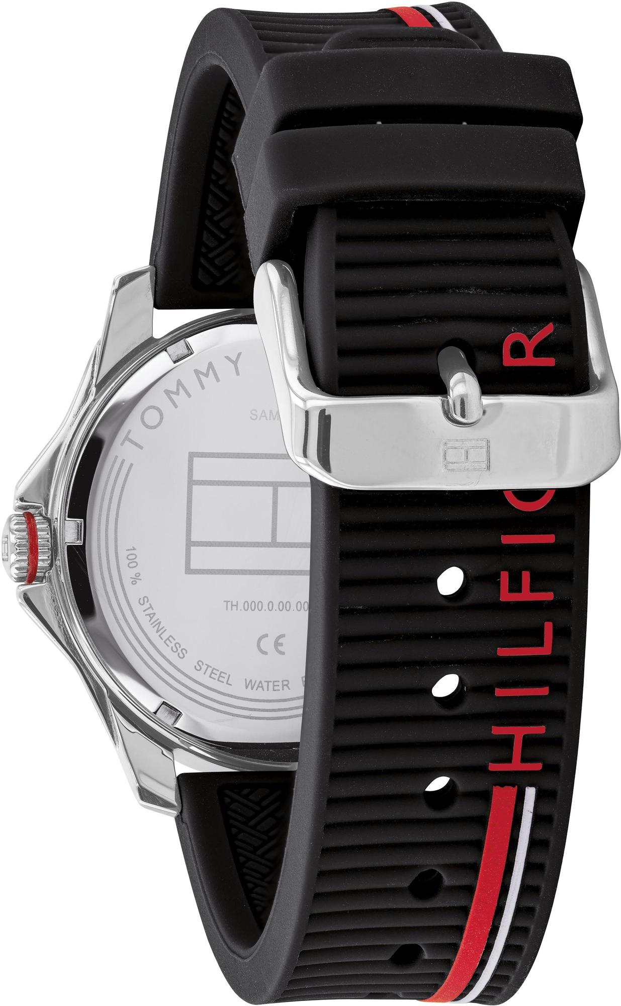 Tommy Hilfiger 1720004 zegarek srebrny klasyczny Męskie pasek - miniatura 6