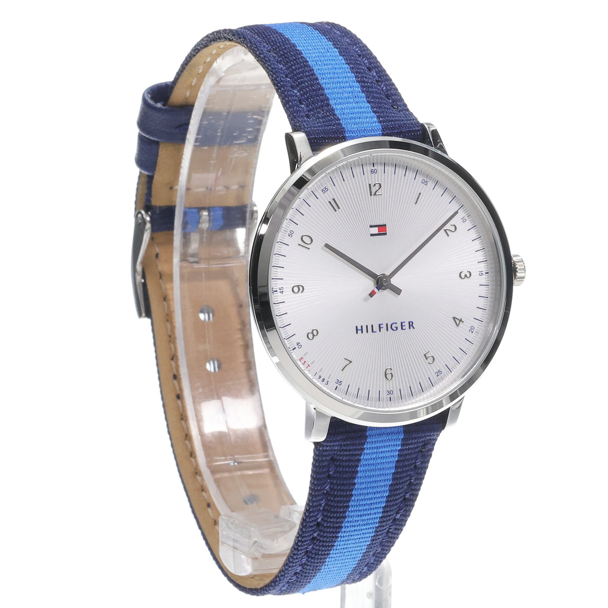 Tommy Hilfiger 1781767 zegarek srebrny klasyczny Damskie pasek