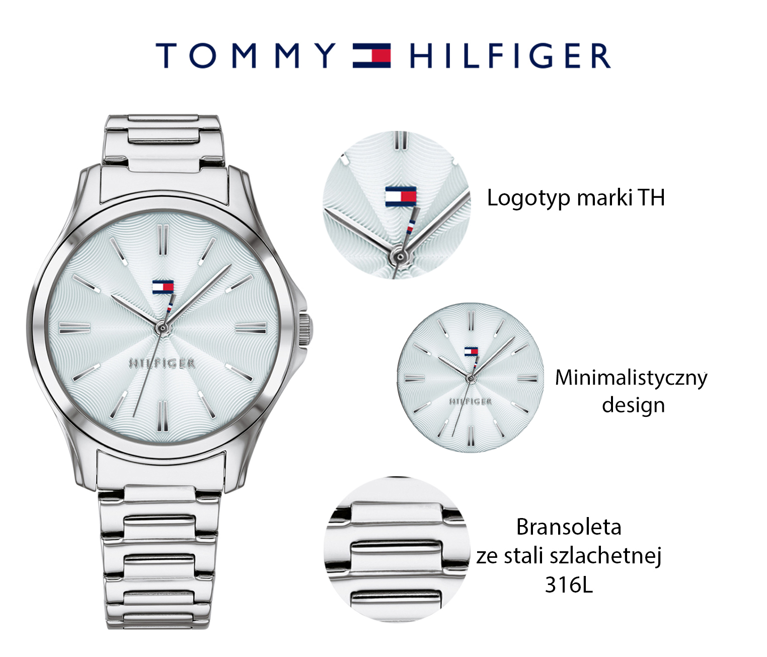 Tommy Hilfiger 1781949 Lori zegarek klasyczny Damskie - miniatura 4