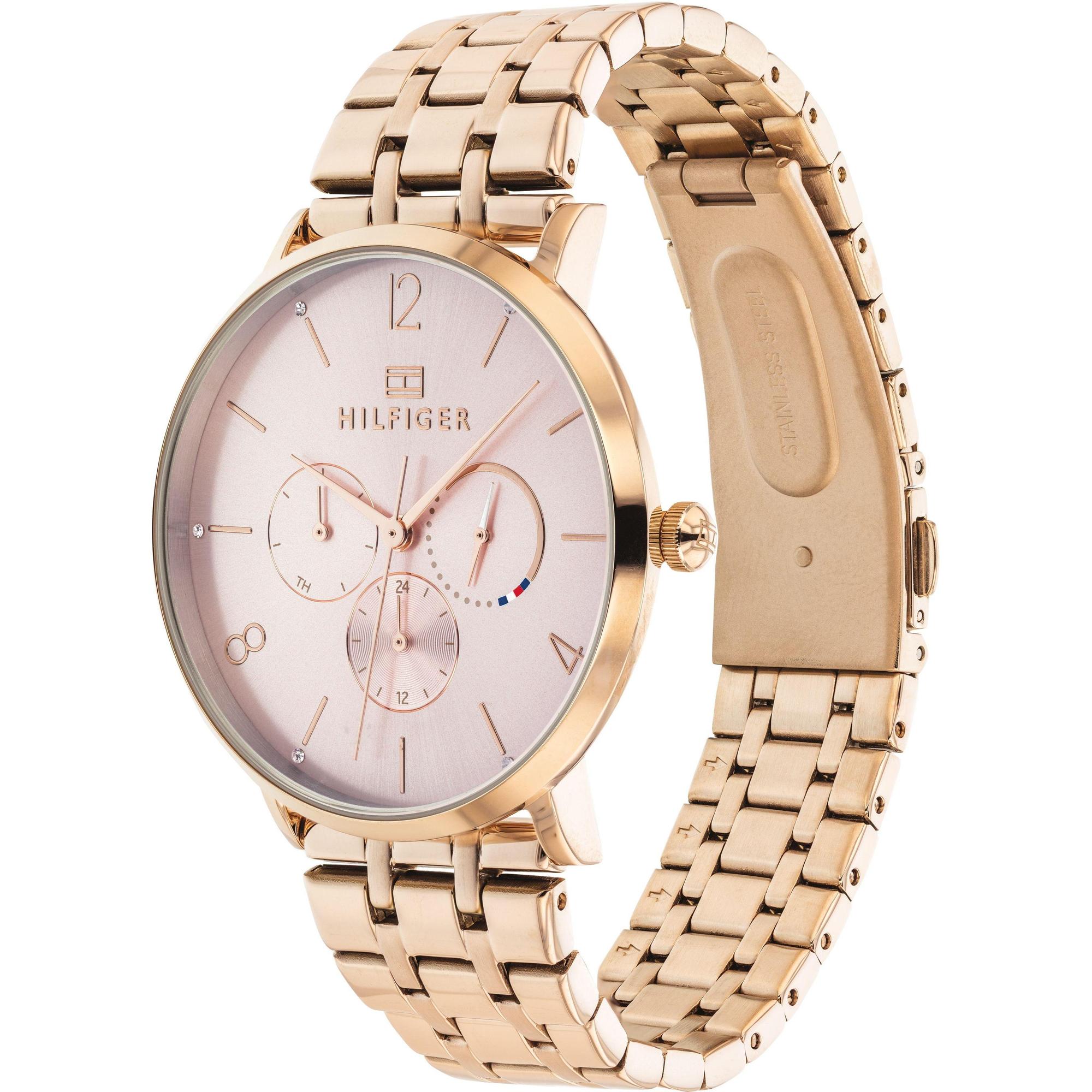 Tommy Hilfiger 1782030 zegarek różowe złoto fashion-modowy Damskie bransoleta - miniatura 5