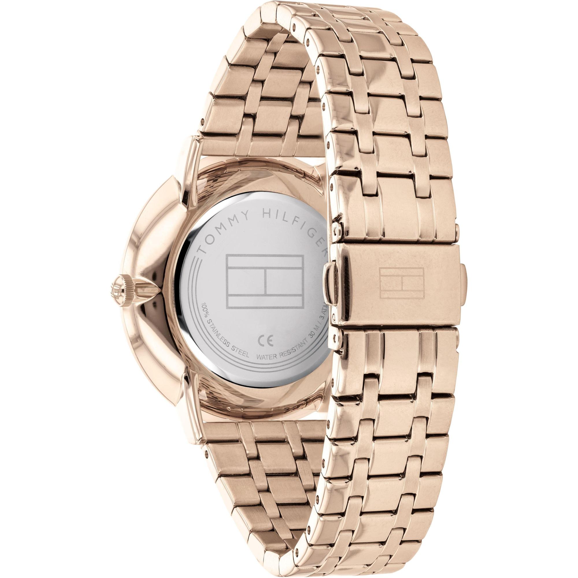 Tommy Hilfiger 1782030 zegarek różowe złoto fashion-modowy Damskie bransoleta - miniatura 6