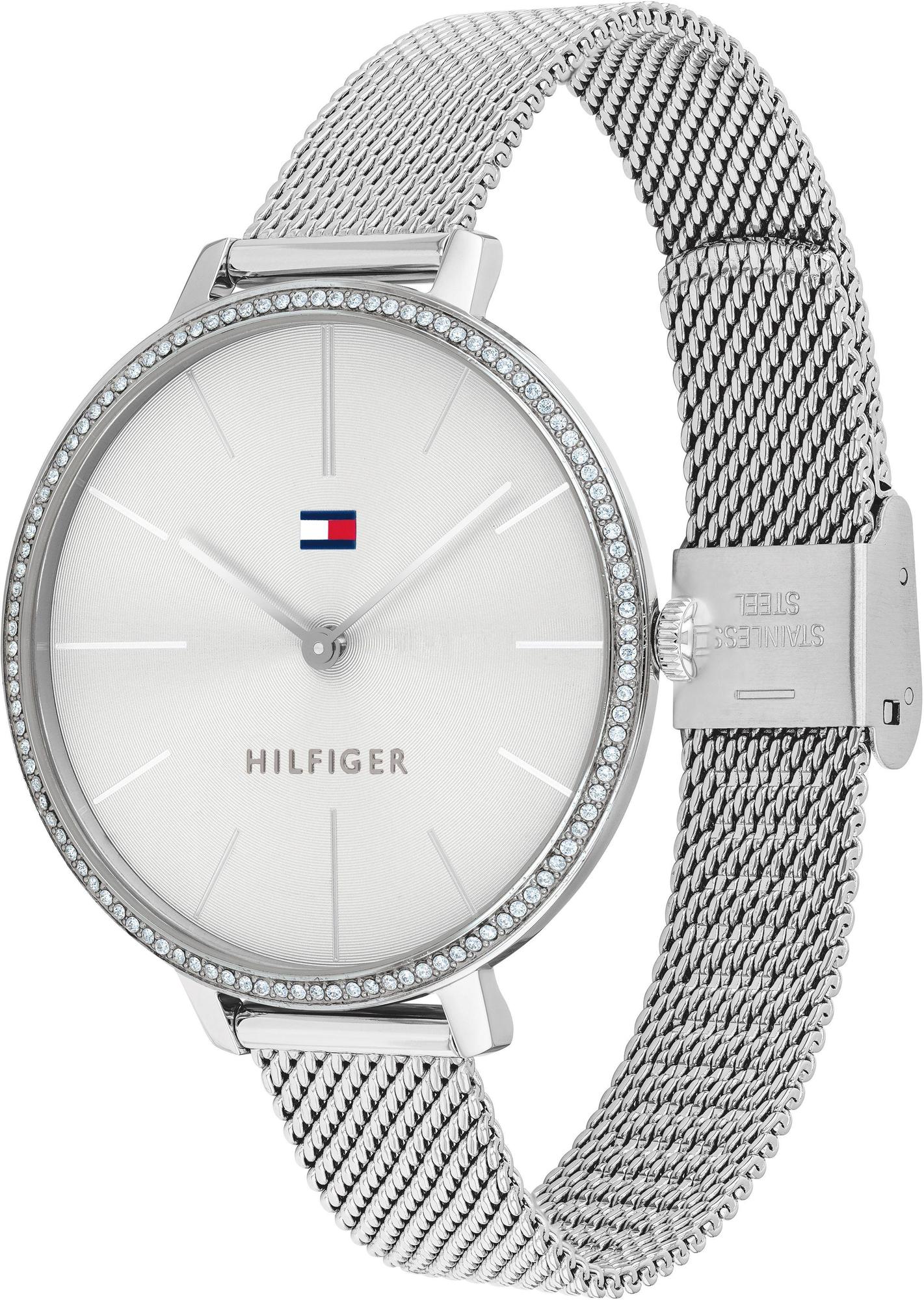 Tommy Hilfiger 1782113 Kelly Damskie klasyczny zegarek srebrny - miniatura 8