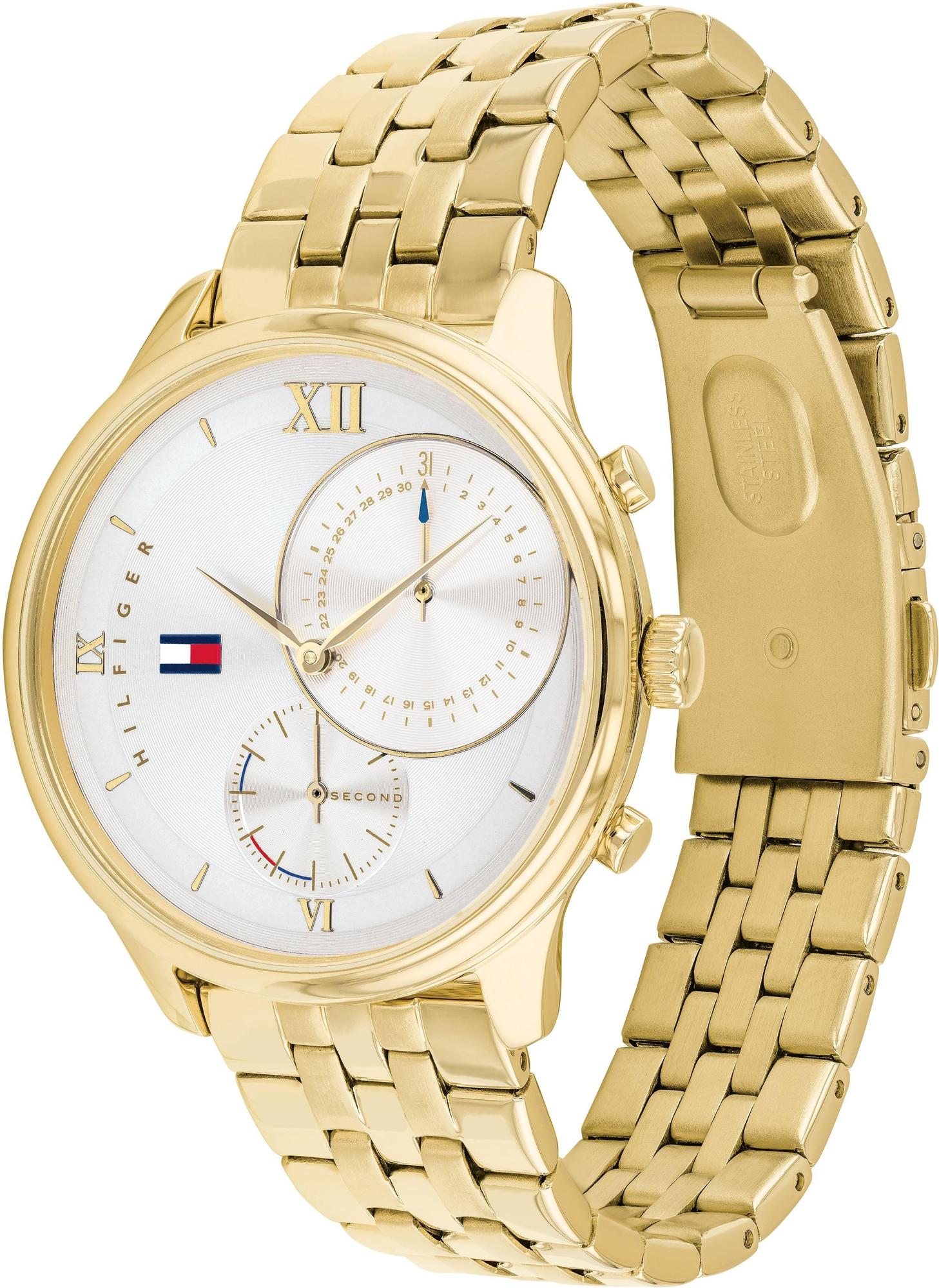 Tommy Hilfiger 1782133 Damskie fashion-modowy zegarek złoty - miniatura 2