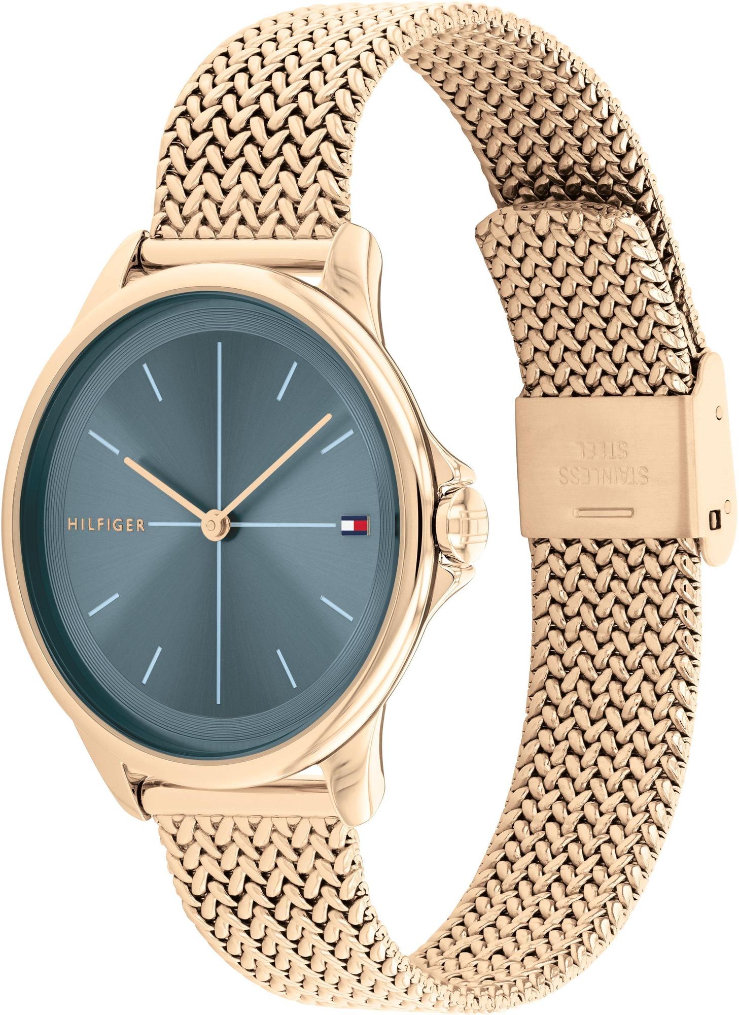 Tommy Hilfiger 1782356 zegarek różowe złoto klasyczny Damskie bransoleta - miniatura 6