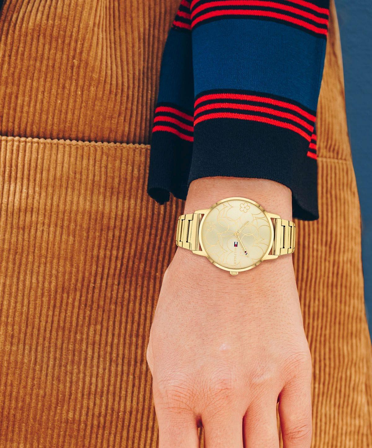 Tommy Hilfiger 1782366 zegarek złoty klasyczny Damskie bransoleta - miniatura 4