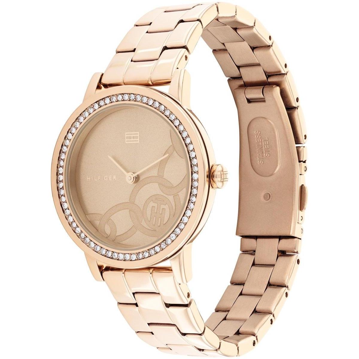 Tommy Hilfiger 1782436 zegarek różowe złoto fashion-modowy Damskie bransoleta - miniatura 5