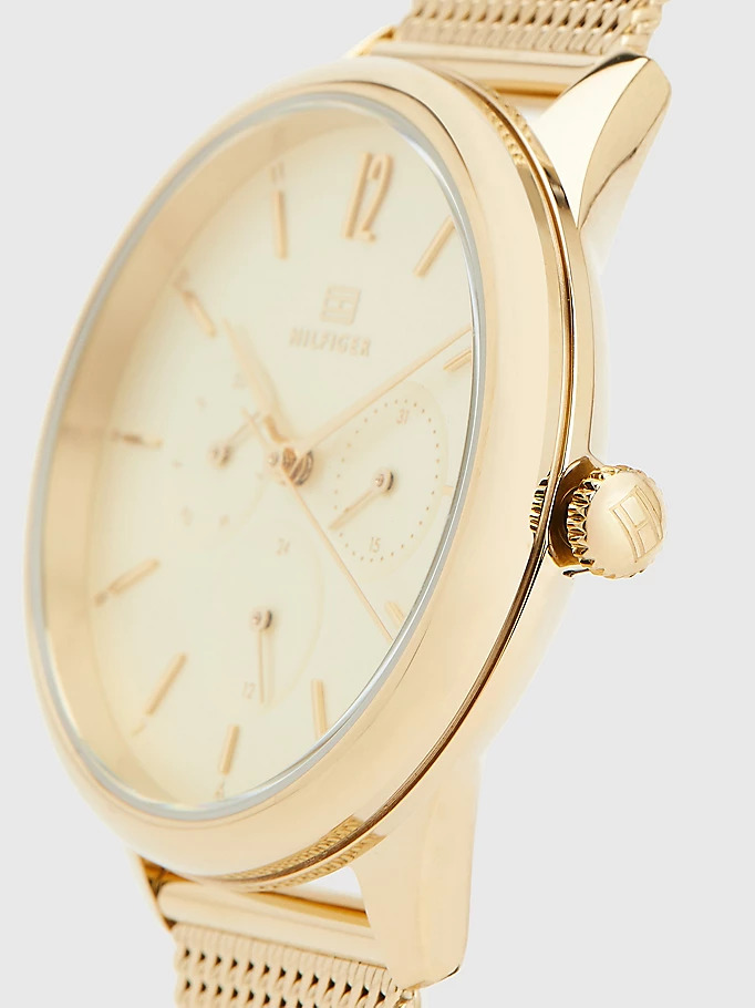 Tommy Hilfiger 1782458 zegarek złoty klasyczny Damskie bransoleta - miniatura 2
