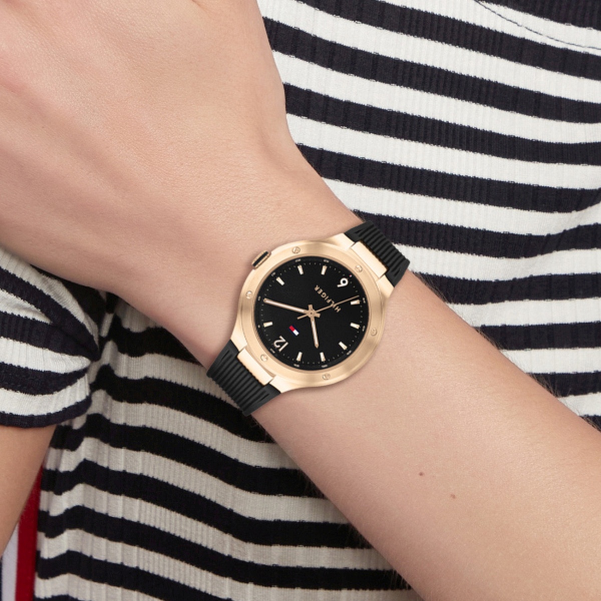 Tommy Hilfiger 1782474 zegarek różowe złoto klasyczny Damskie pasek - miniatura 5