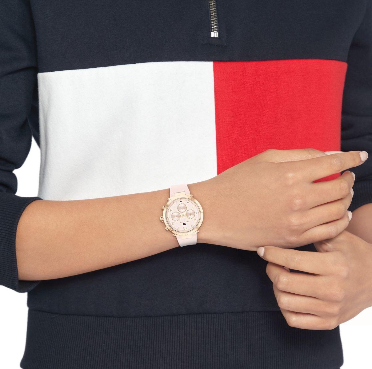 Tommy Hilfiger 1782492 zegarek różowe złoto fashion-modowy Damskie pasek - miniatura 4