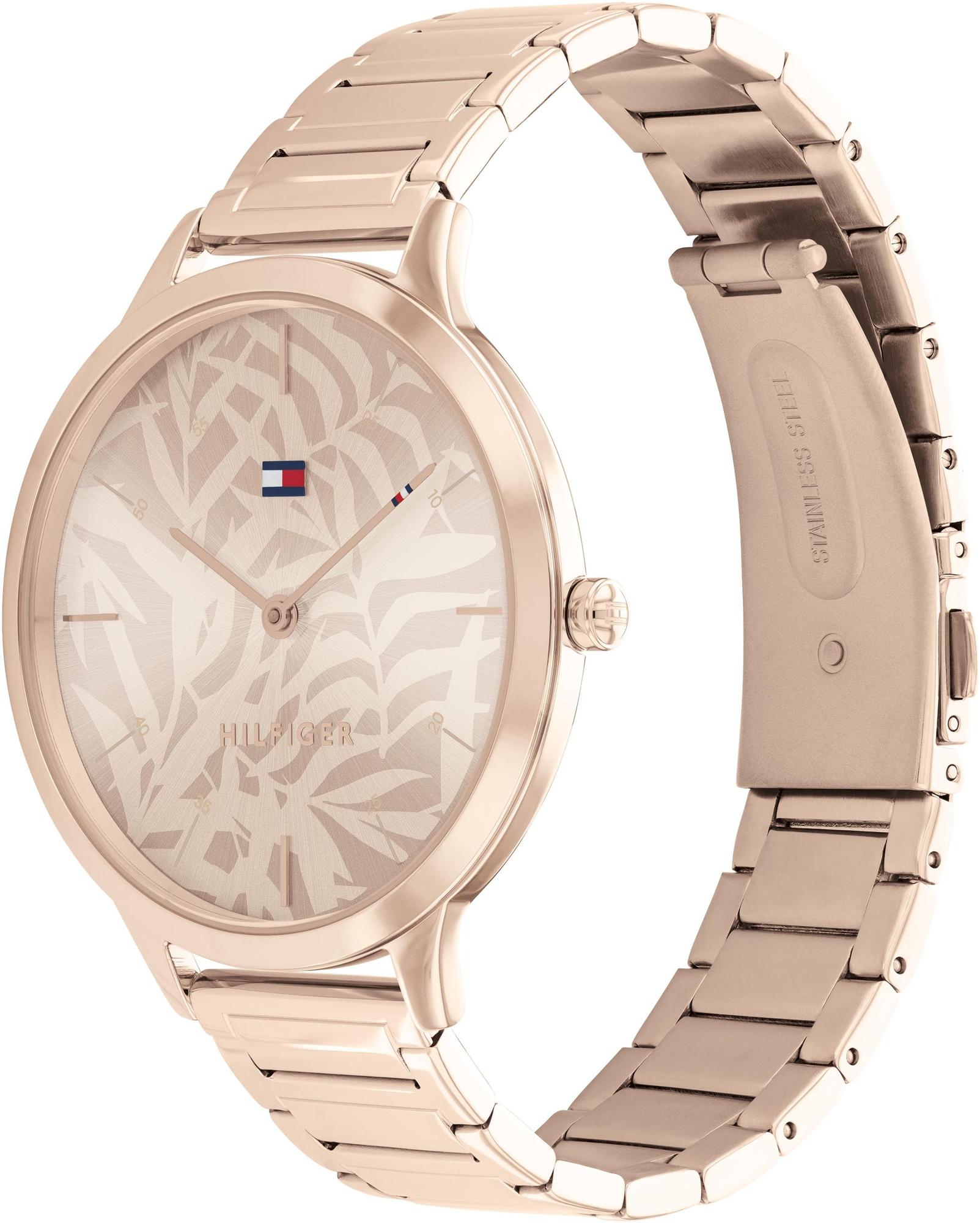 Tommy Hilfiger 1782497 zegarek różowe złoto klasyczny Damskie bransoleta - miniatura 2