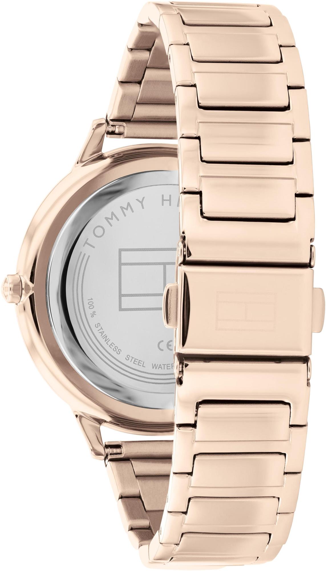 Tommy Hilfiger 1782497 zegarek różowe złoto klasyczny Damskie bransoleta - miniatura 3