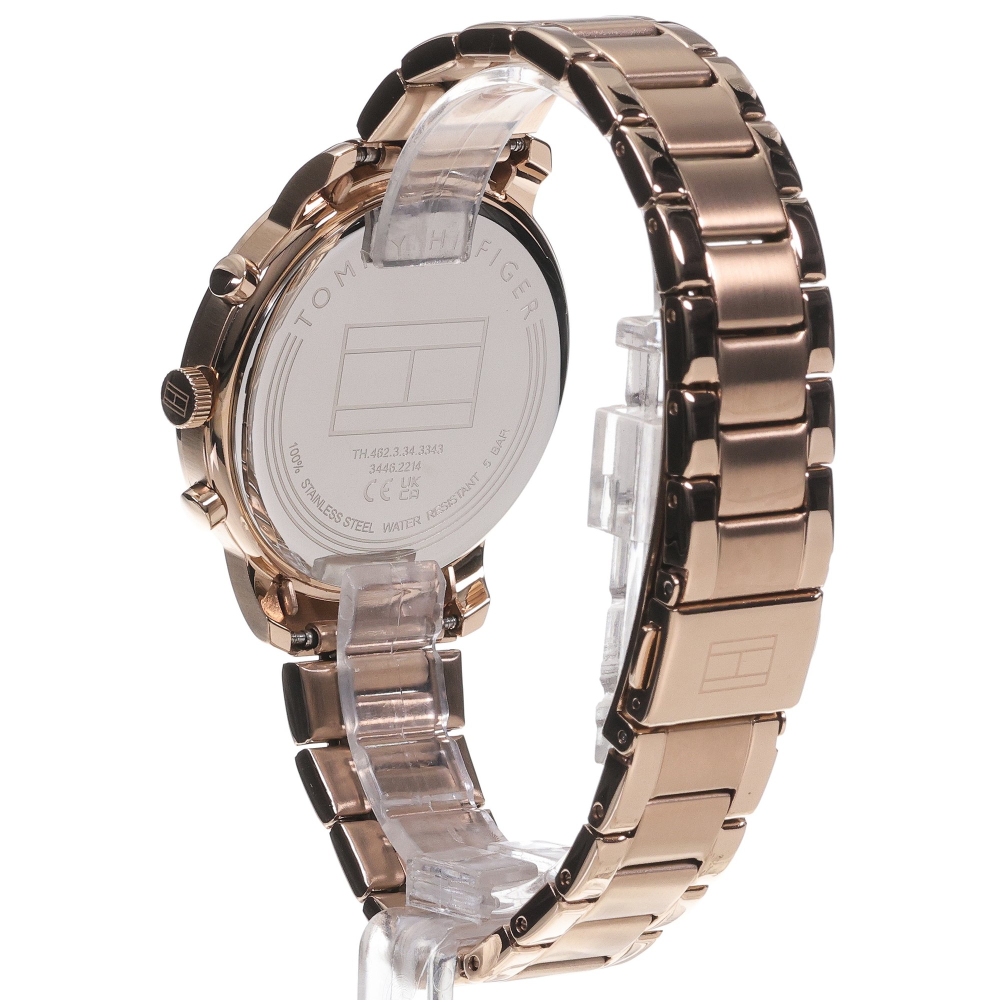 Tommy Hilfiger 1782526 zegarek różowe złoto klasyczny Damskie bransoleta - miniatura 4