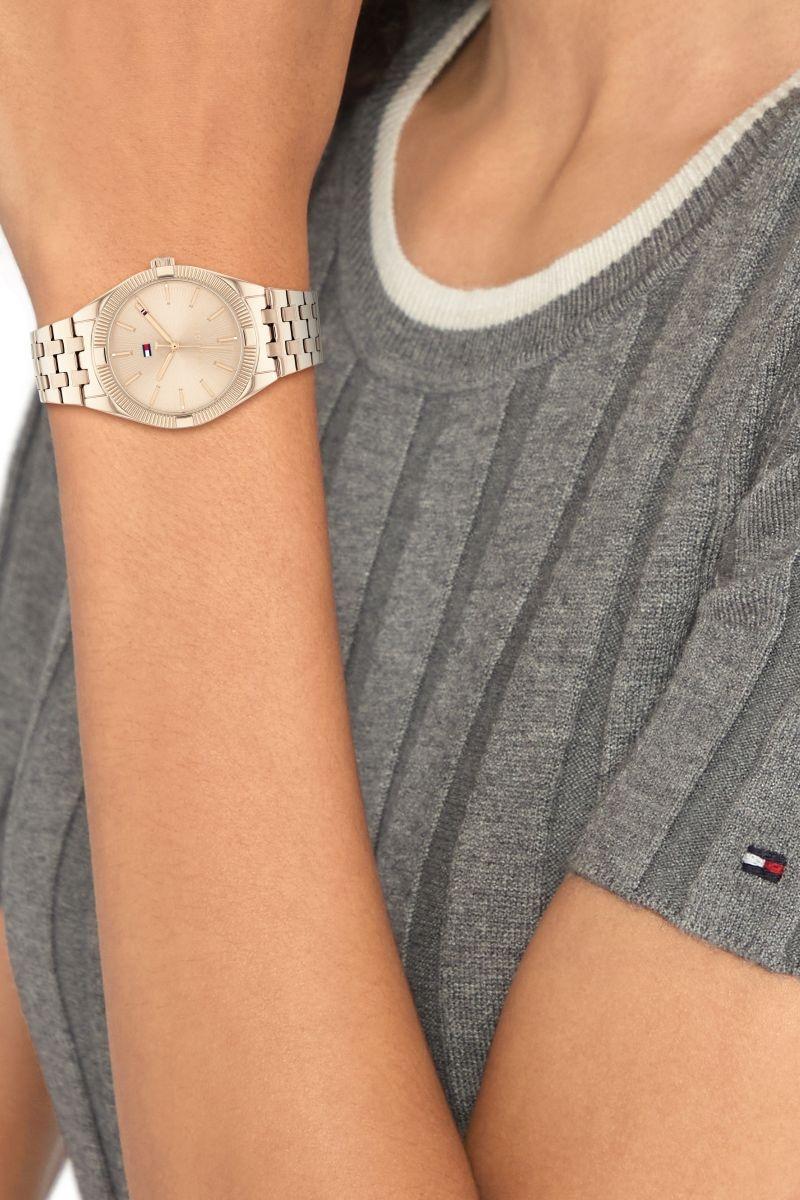 Tommy Hilfiger 1782551 Rachel Damskie klasyczny zegarek różowe złoto - miniatura 7