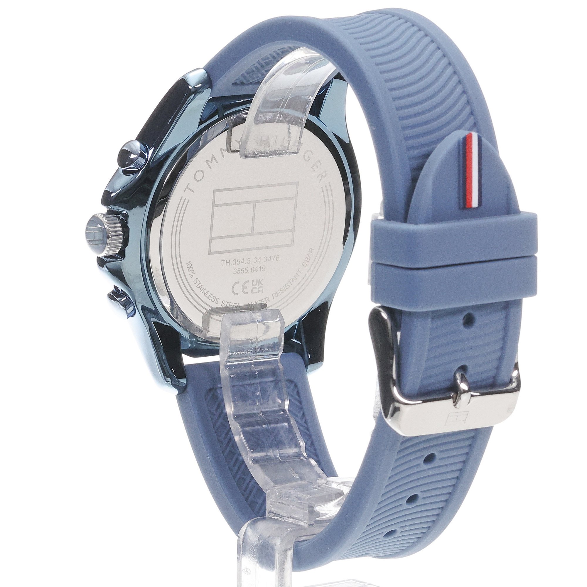 Tommy Hilfiger 1782571 zegarek niebieski sportowy Męskie pasek - miniatura 4