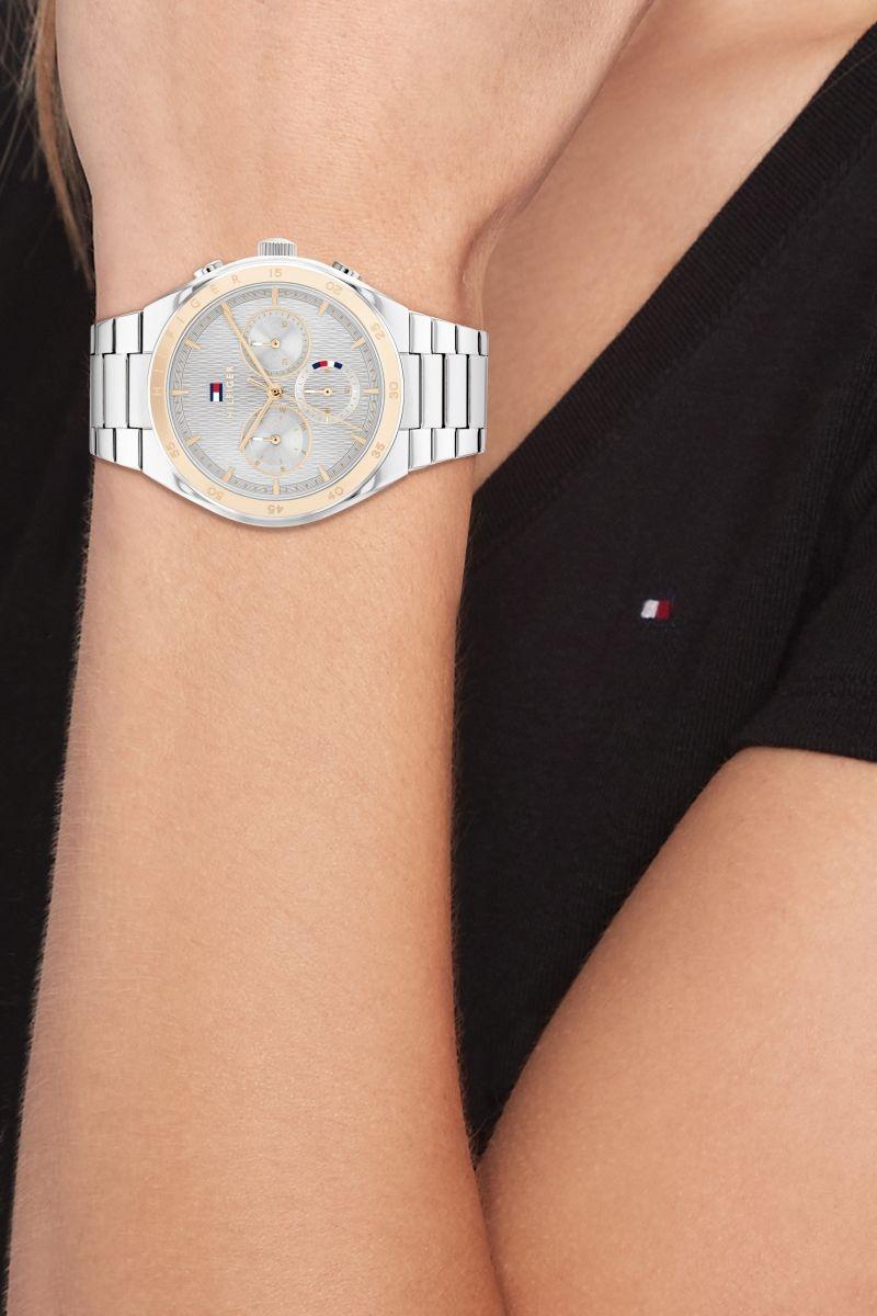 Tommy Hilfiger 1782574 zegarek srebrny klasyczny Damskie bransoleta - miniatura 4