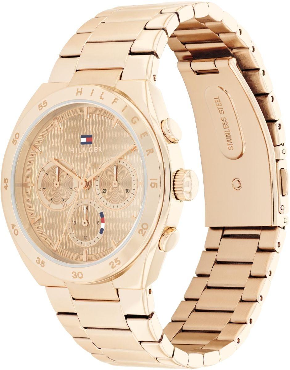Tommy Hilfiger 1782577 zegarek różowe złoto klasyczny Damskie bransoleta