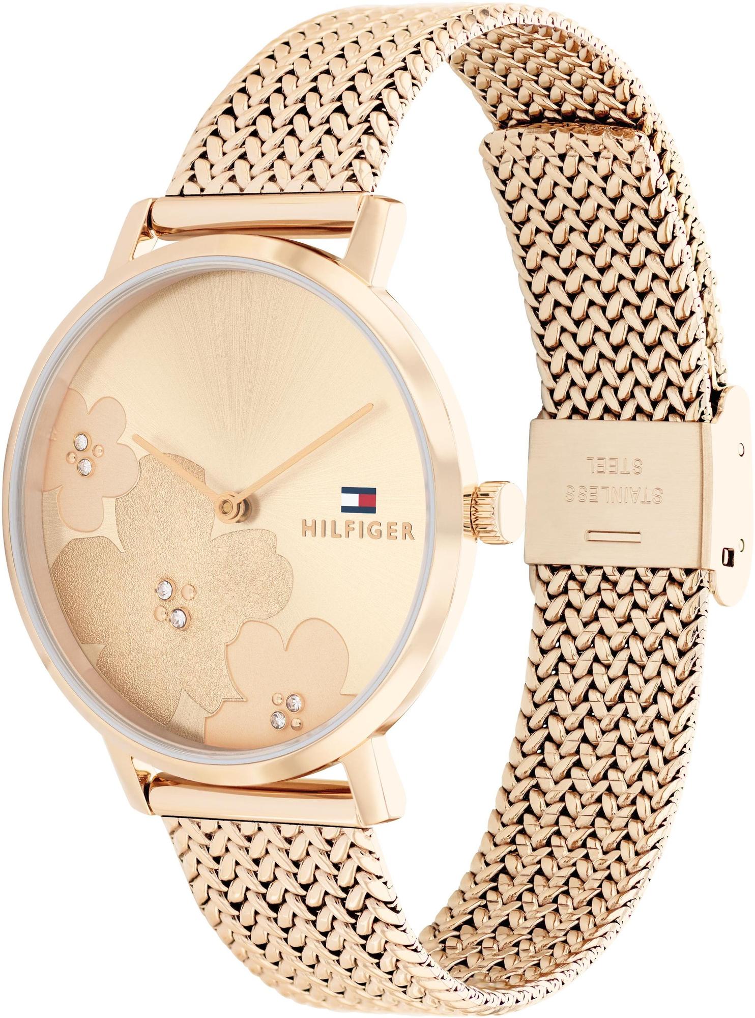 Tommy Hilfiger 1782603 zegarek różowe złoto klasyczny Damskie bransoleta - miniatura 2